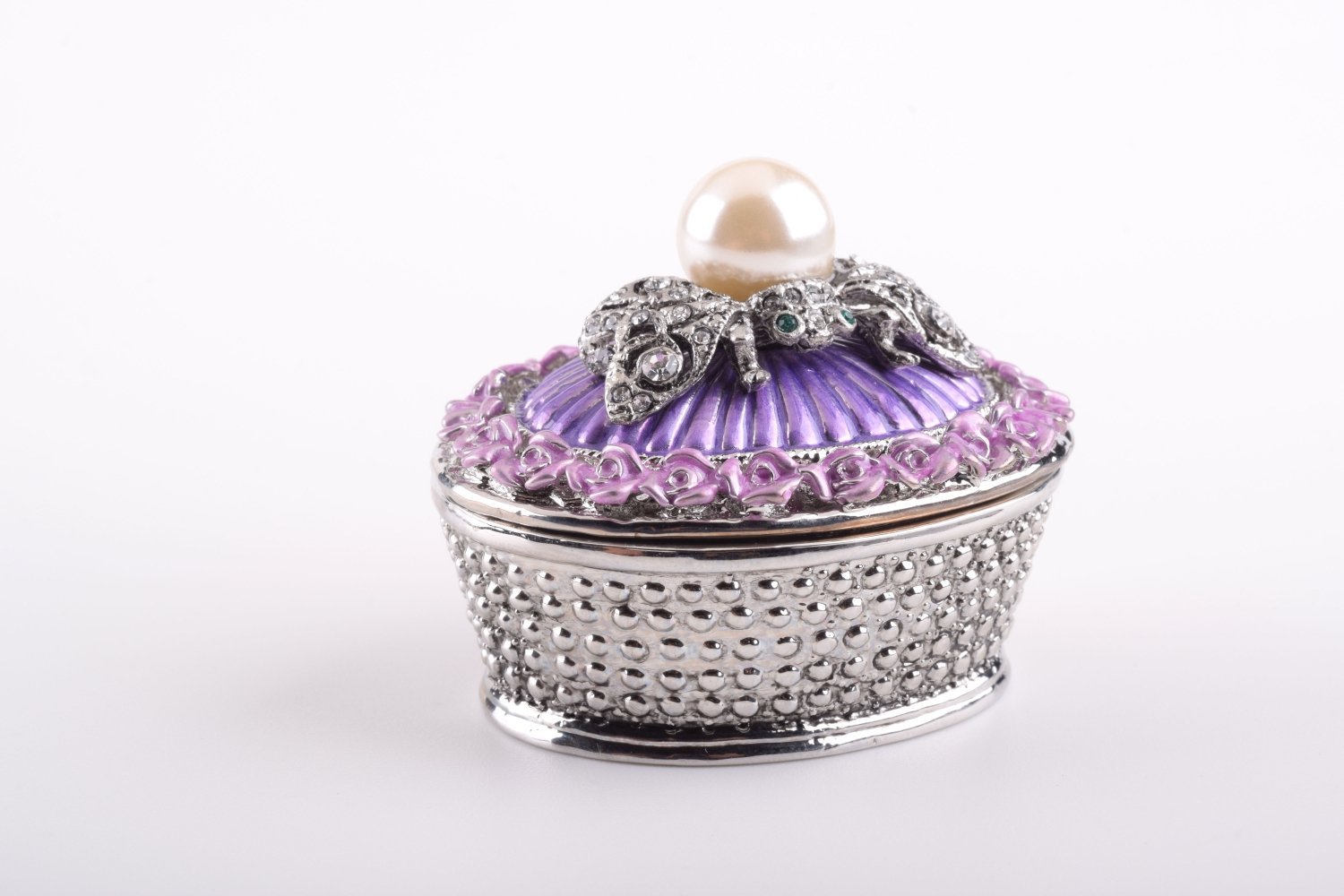 Keren Kopal Purple Box with Pearl