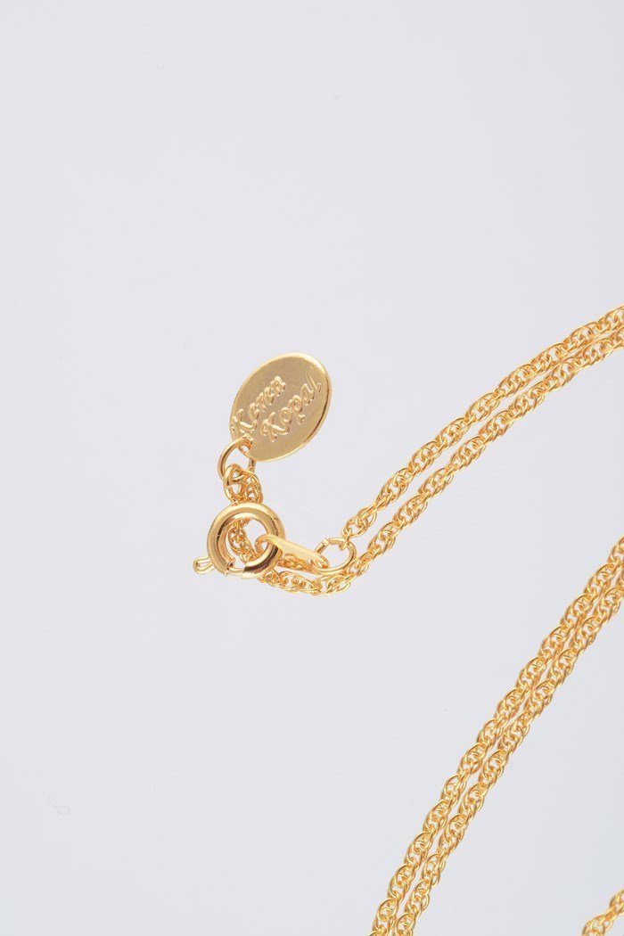 Keren Kopal Purple Love Egg Pendant Necklace