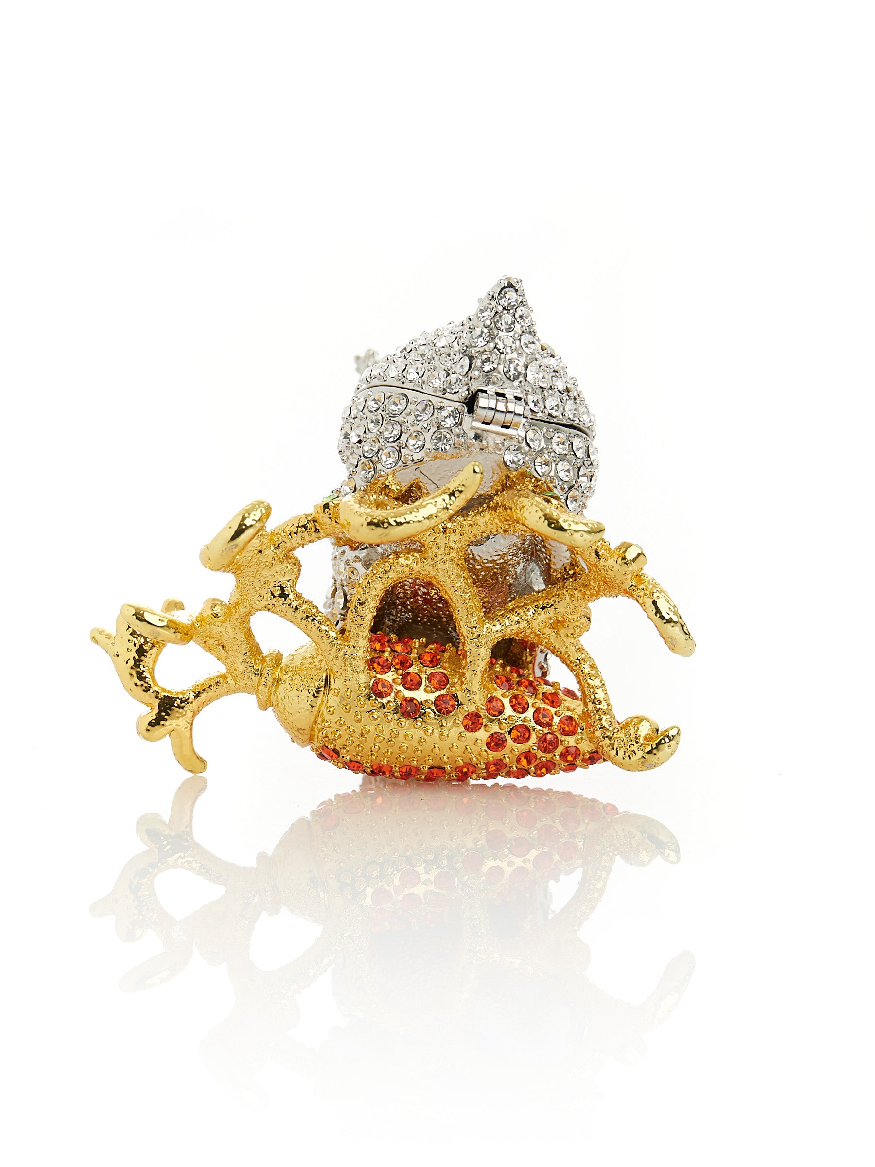 Keren Kopal Rabbit with Carrot Trinket Box