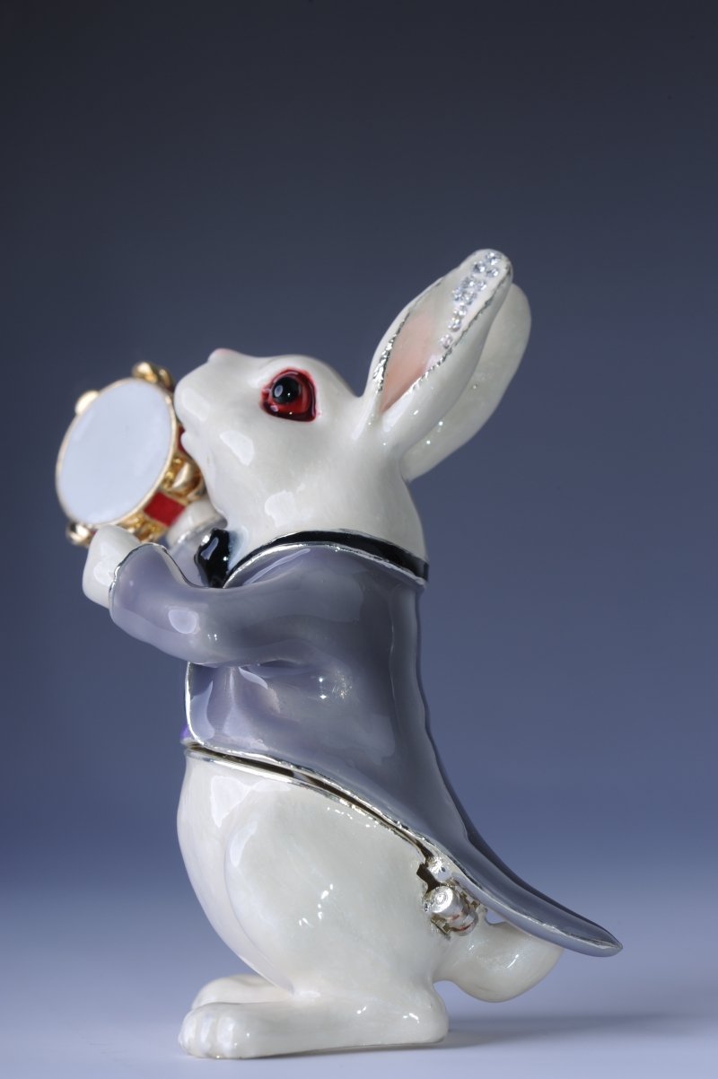 Keren Kopal Rabbit Playing the Tambourine