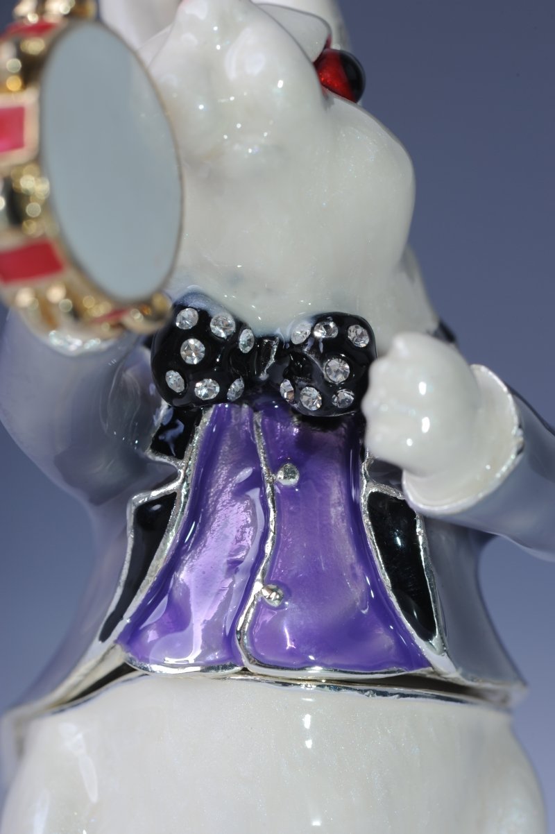 Keren Kopal Rabbit Playing the Tambourine