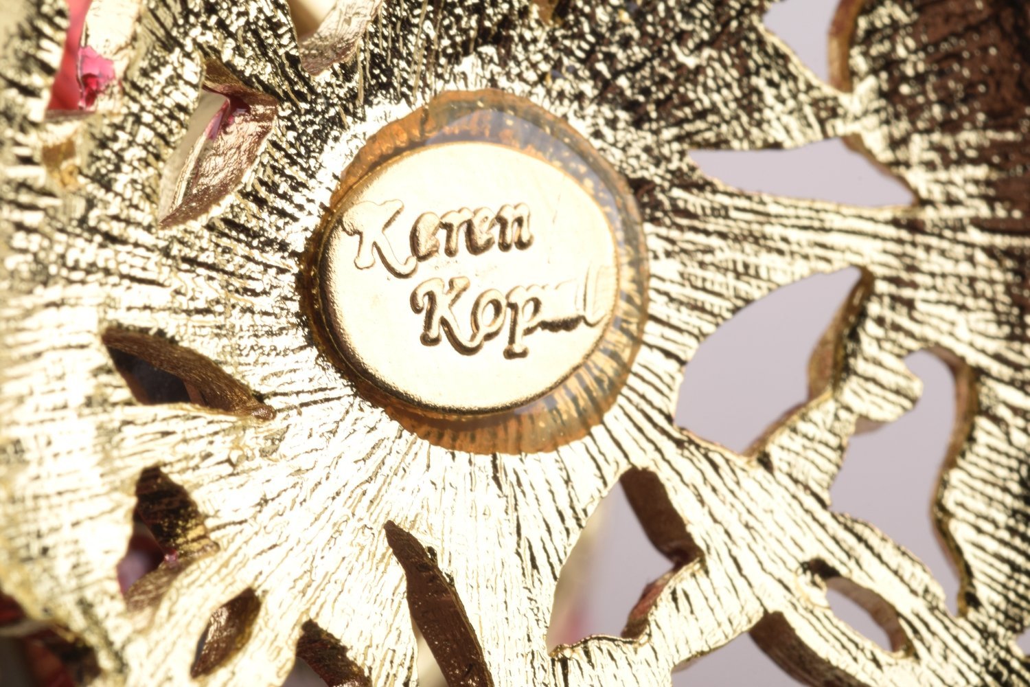 Keren Kopal Red Faberge Egg with Doves