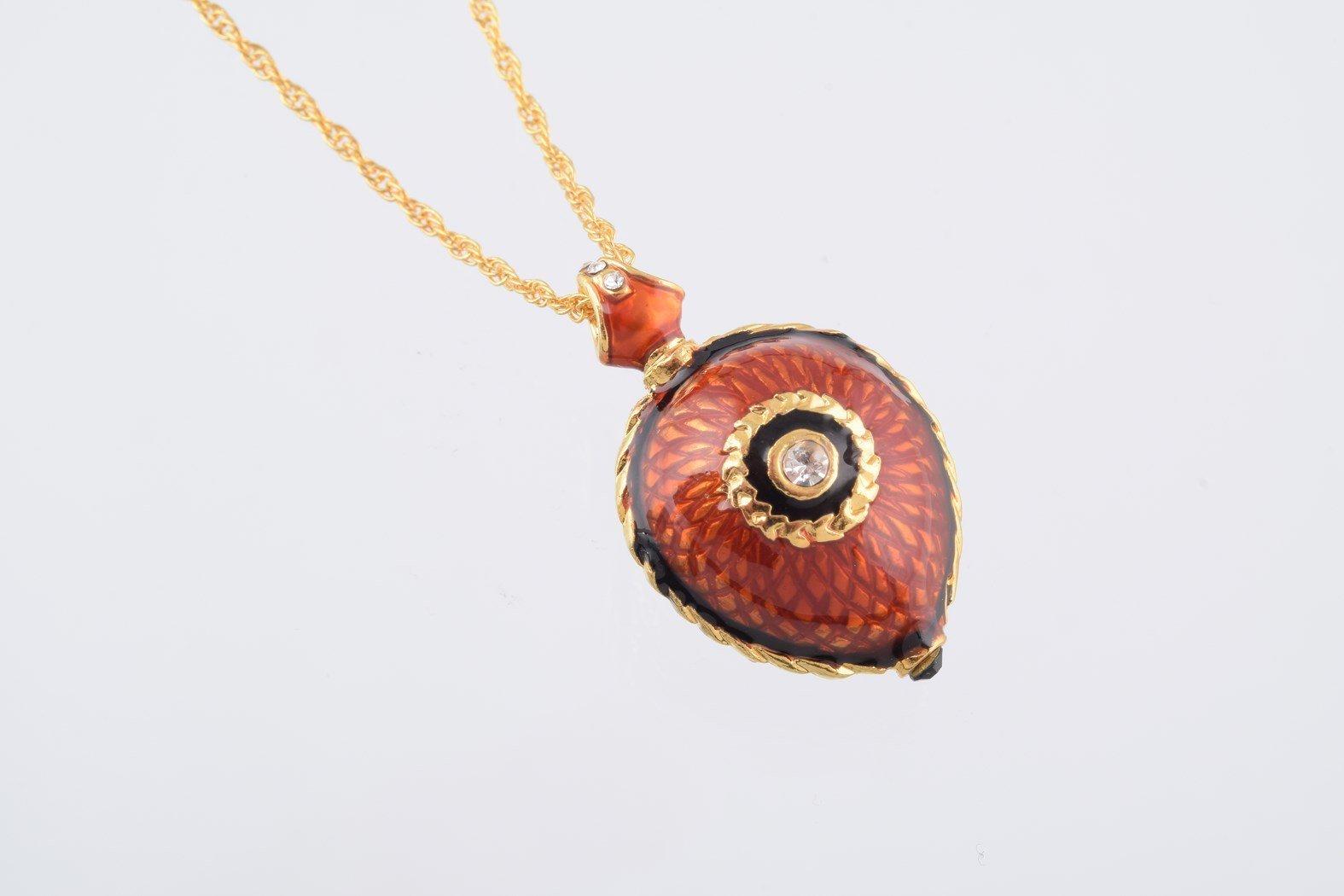 Keren Kopal Red Love Egg Pendant Necklace