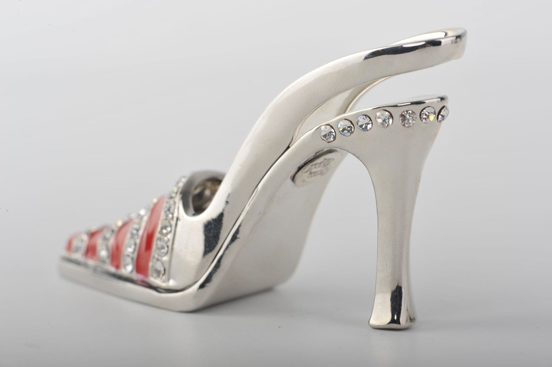 Keren Kopal Red Silver Lady Trinket Shoe