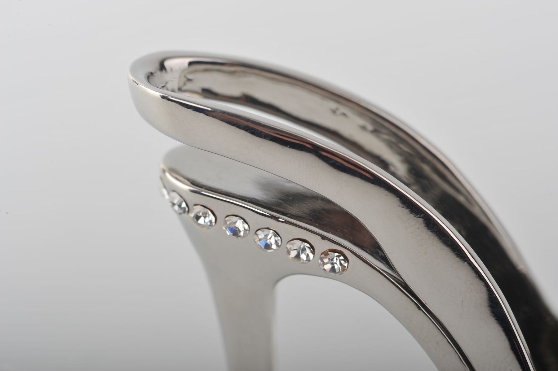 Keren Kopal Red Silver Lady Trinket Shoe