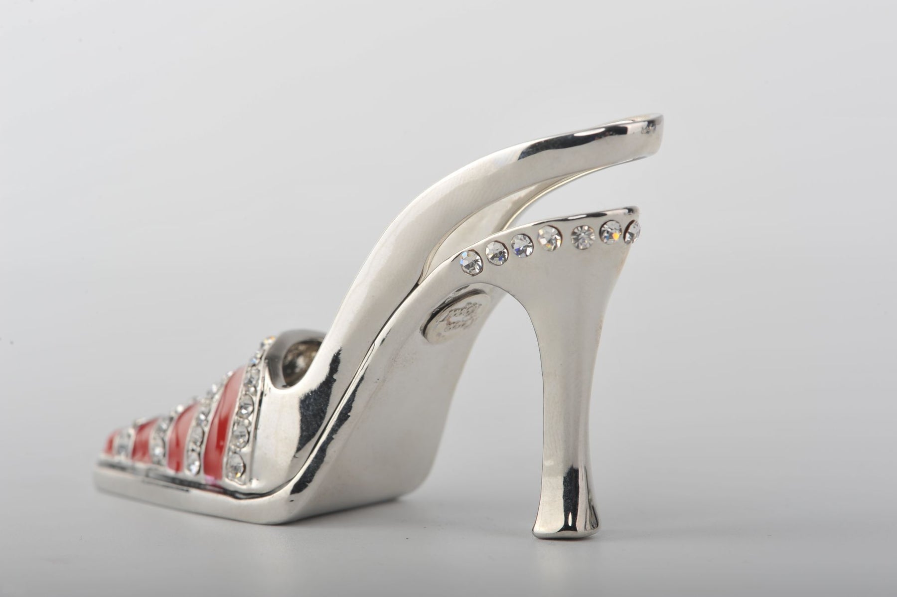 Keren Kopal Red Silver Lady Trinket Shoe