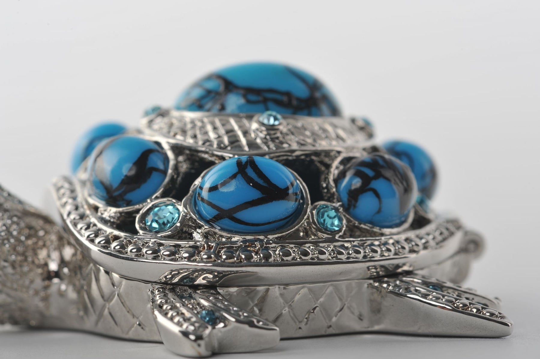 Keren Kopal Silver Blue Turtle