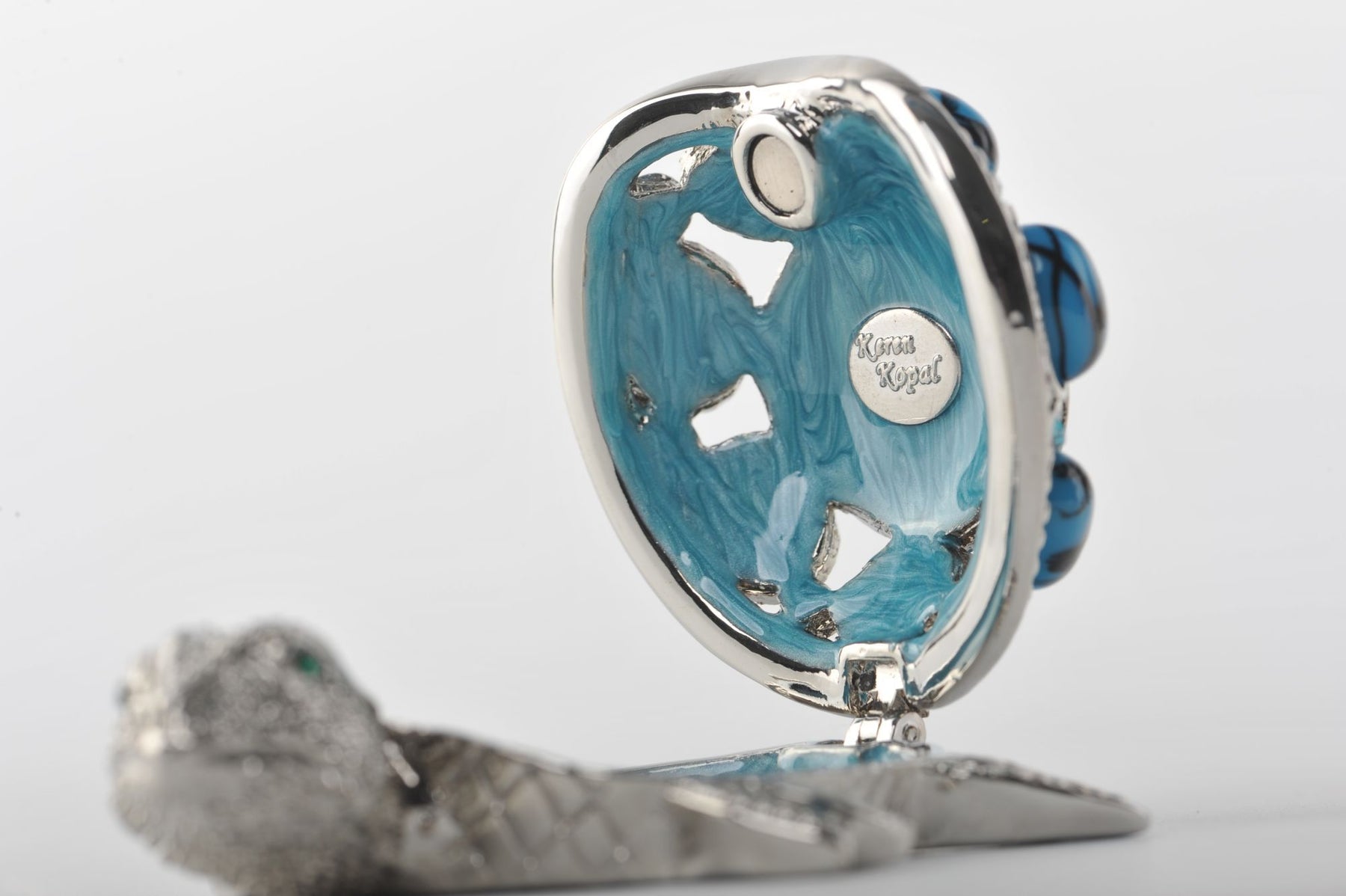 Keren Kopal Silver Blue Turtle