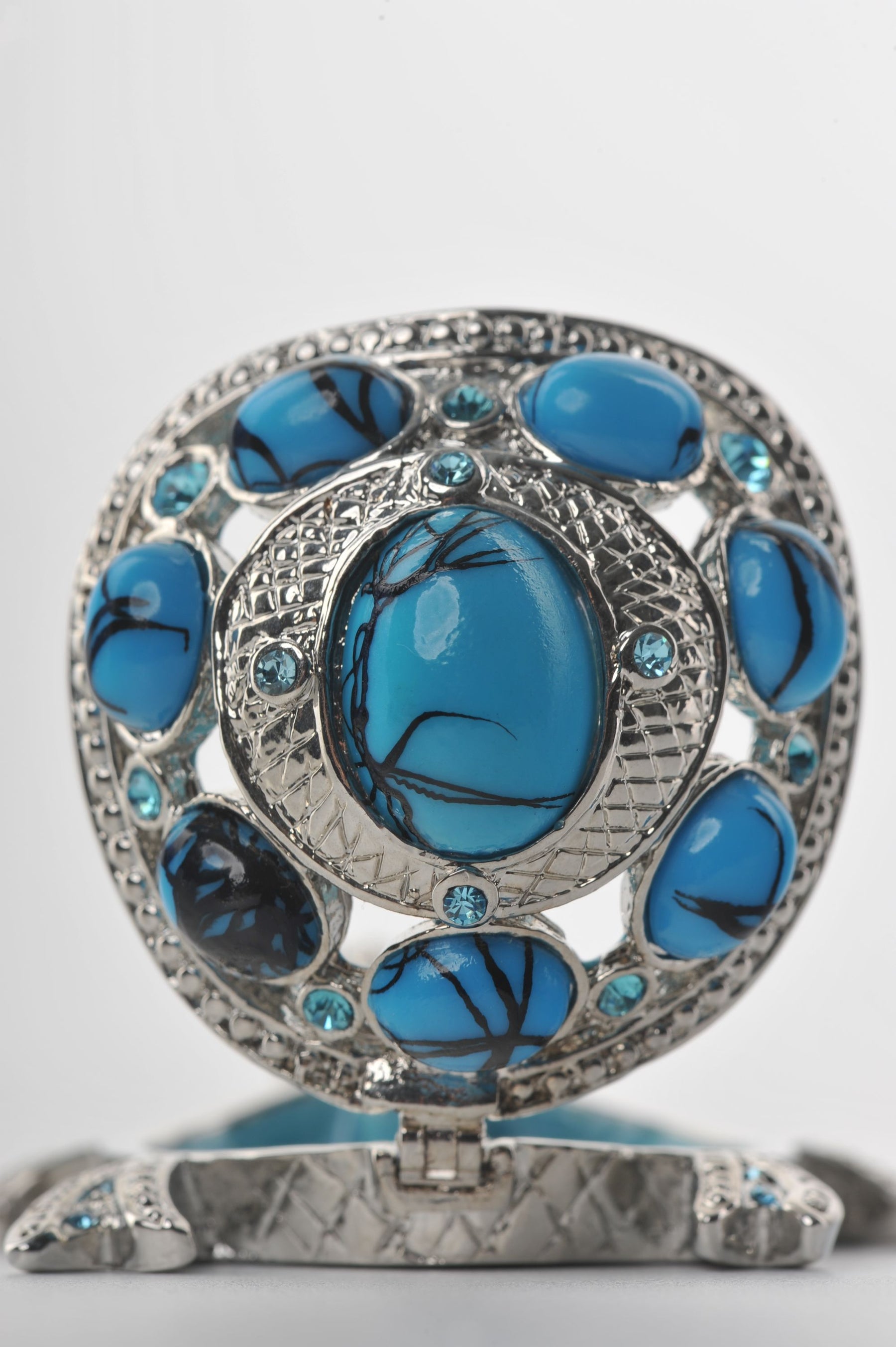 Keren Kopal Silver Blue Turtle