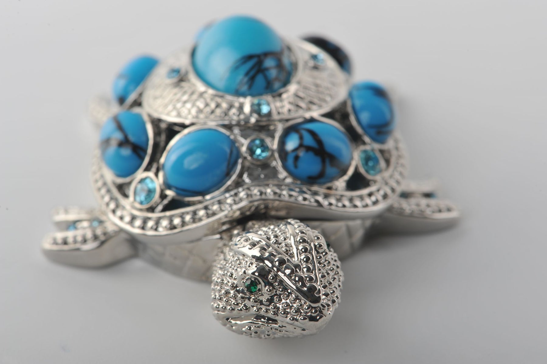 Keren Kopal Silver Blue Turtle