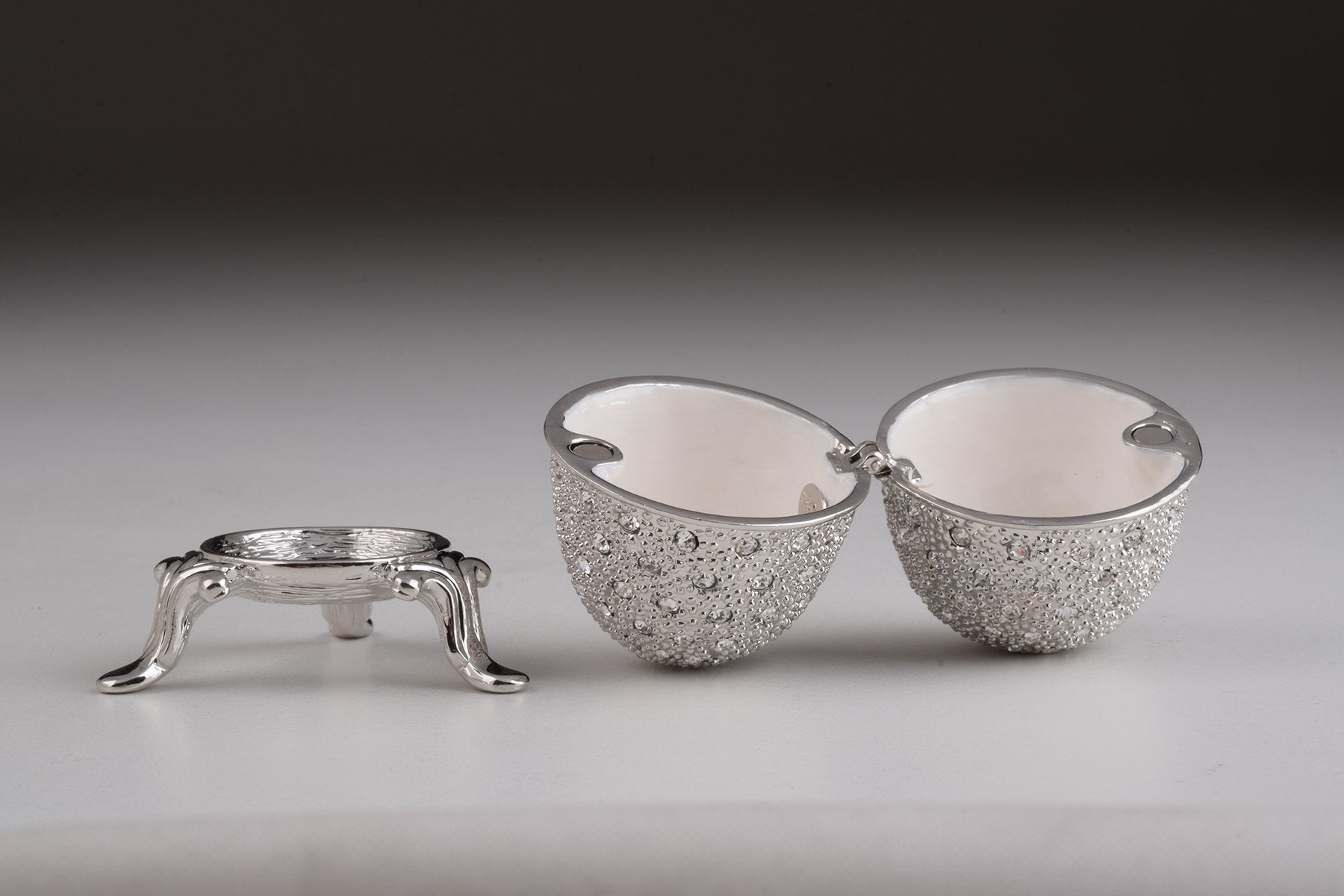 Keren Kopal Silver Faberge Egg