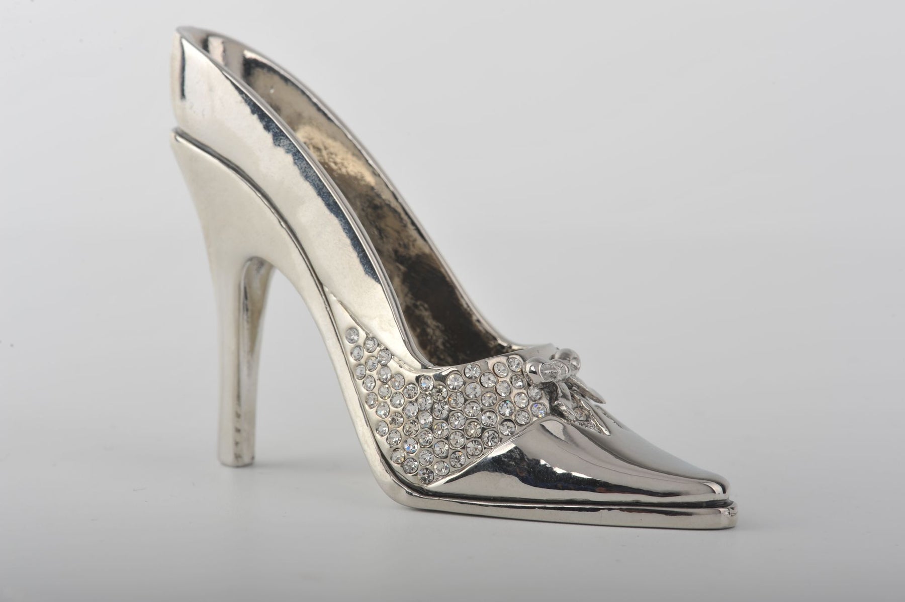 Keren Kopal Silver White Lady Trinket Shoe