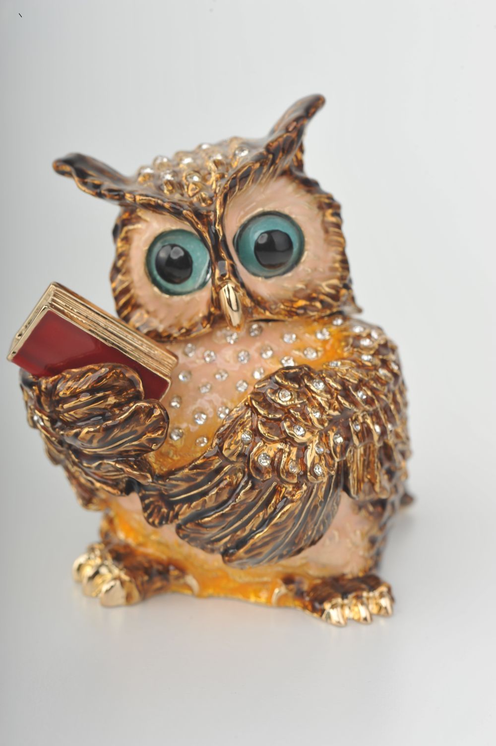 Keren Kopal Sophisticated Owl with a Book