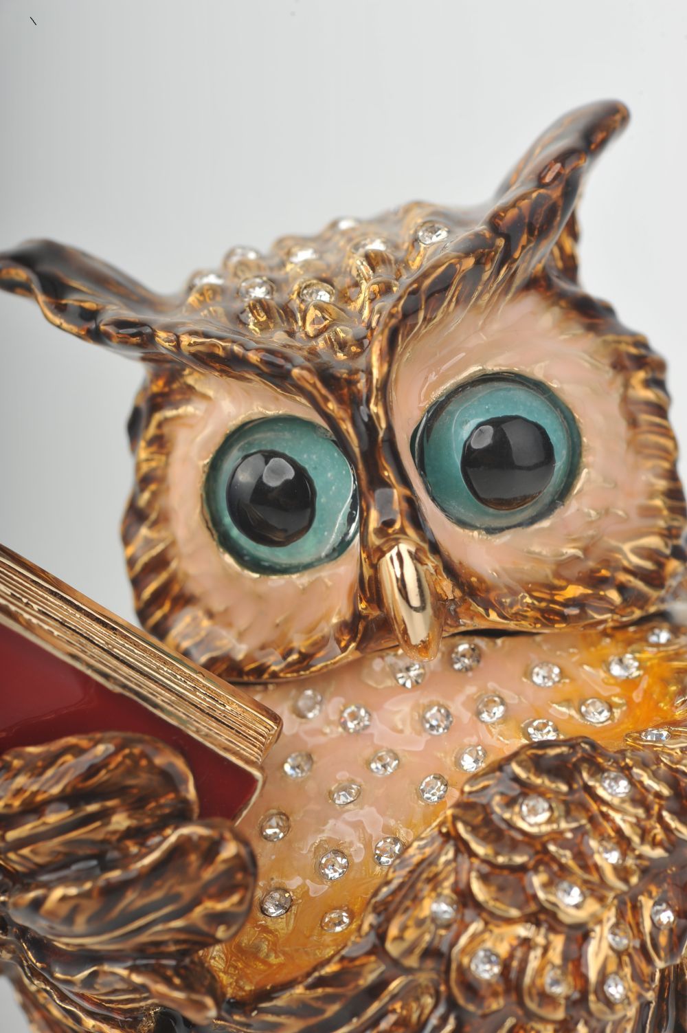 Keren Kopal Sophisticated Owl with a Book