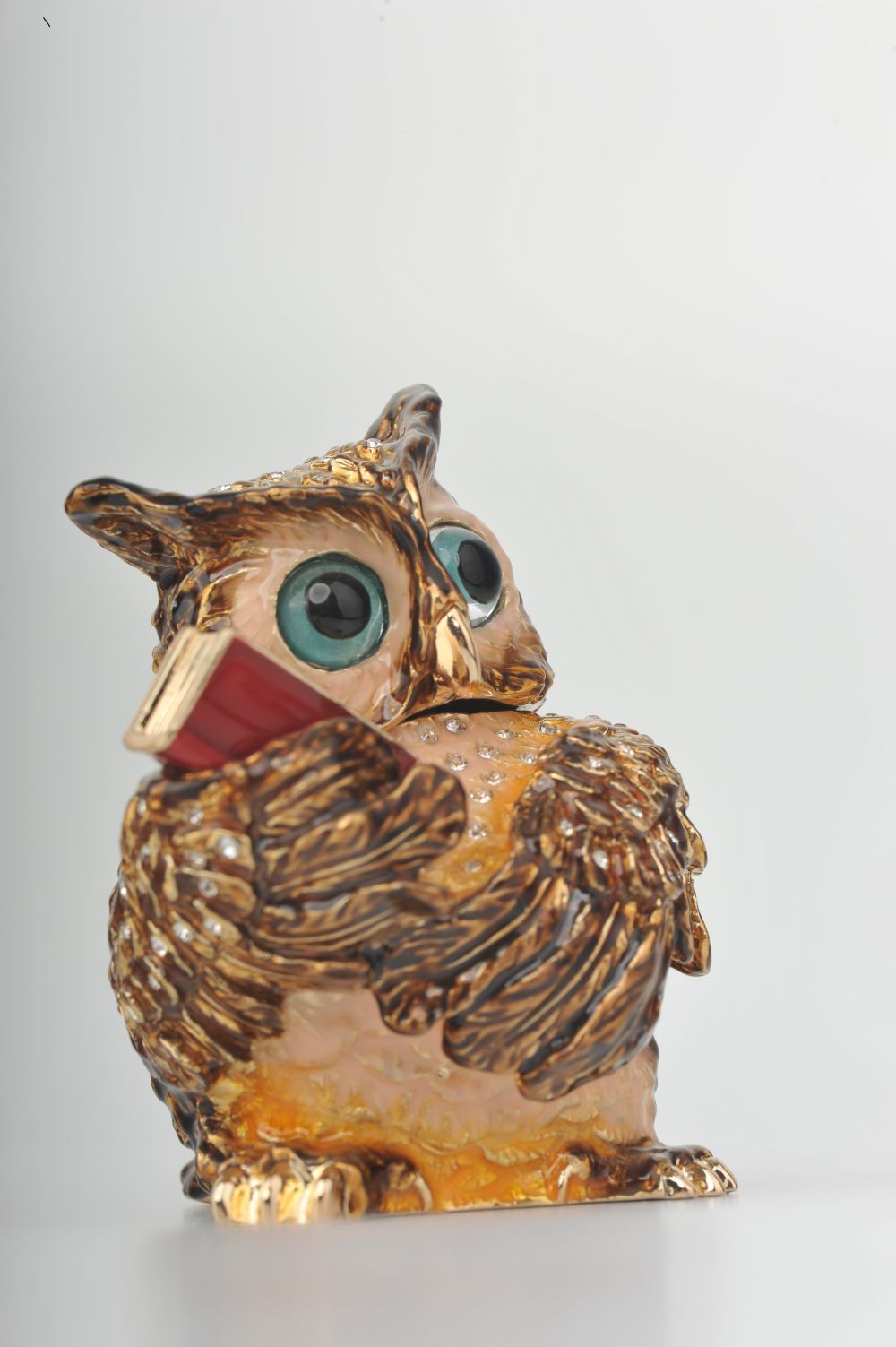 Keren Kopal Sophisticated Owl with a Book