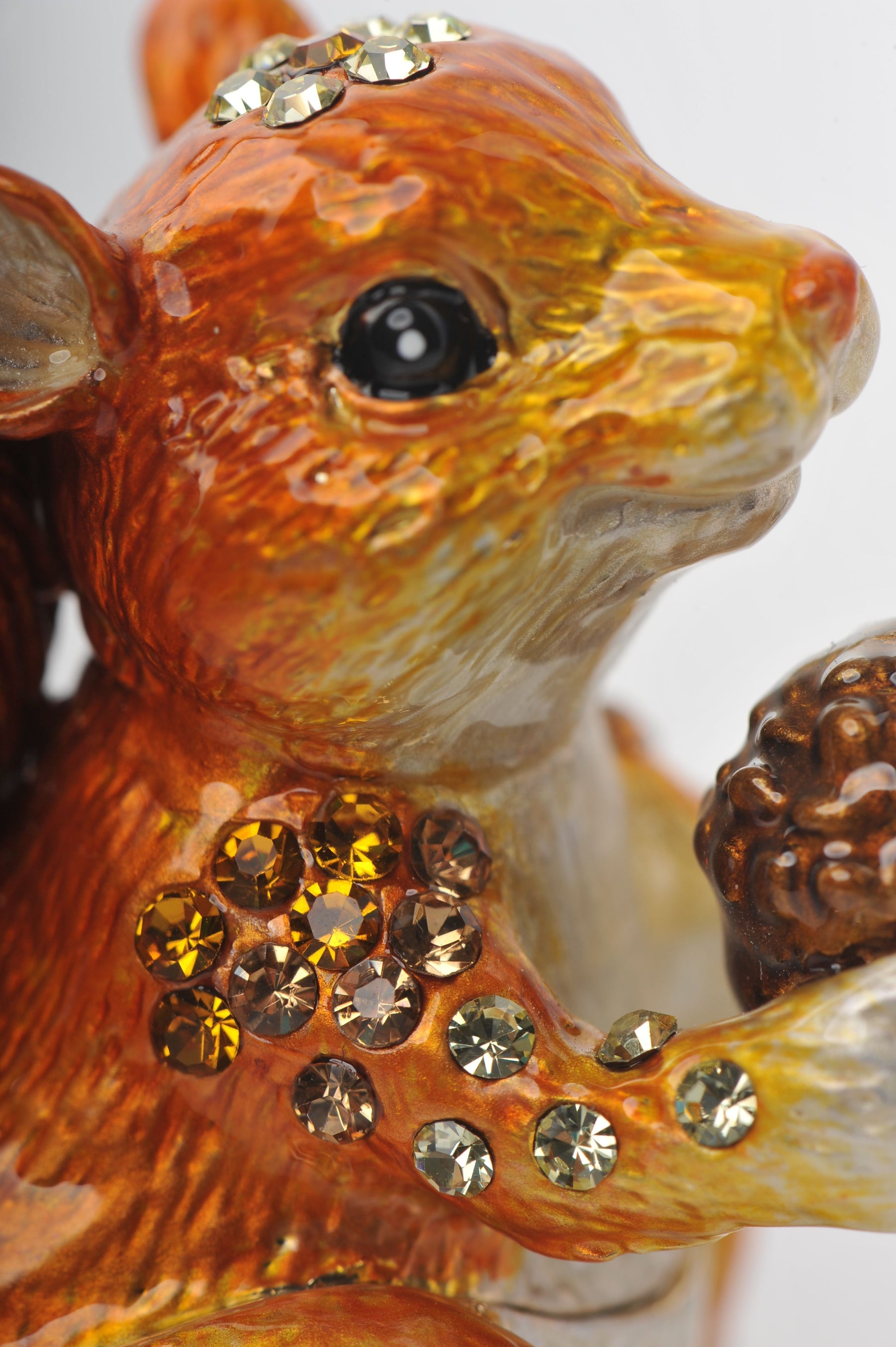 Keren Kopal Squirrel Trinket Box