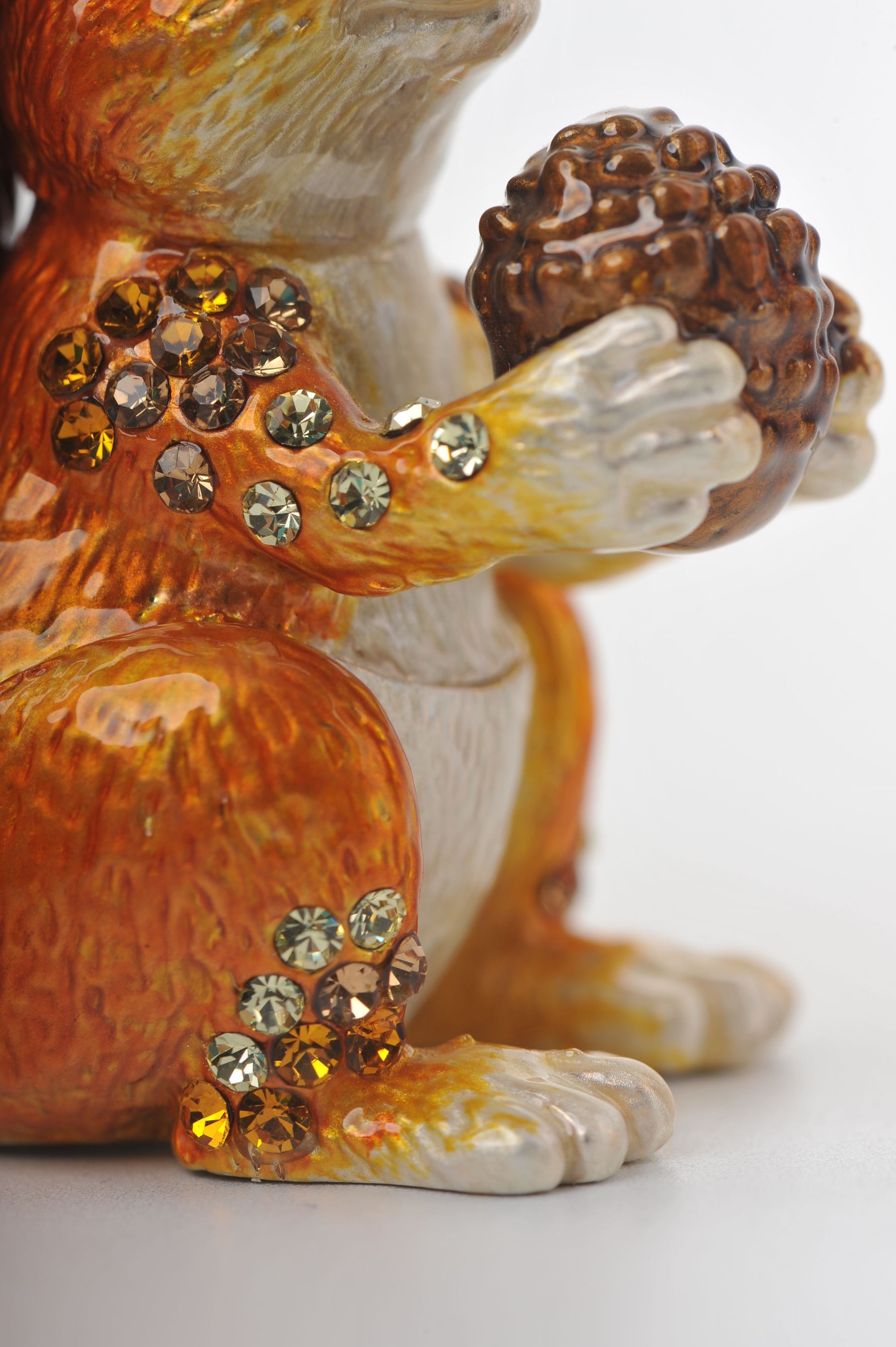 Keren Kopal Squirrel Trinket Box