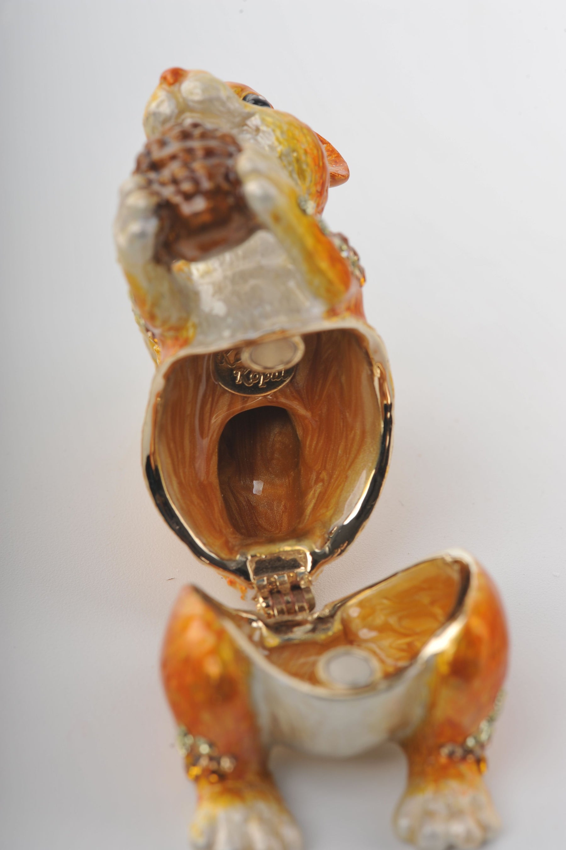 Keren Kopal Squirrel Trinket Box