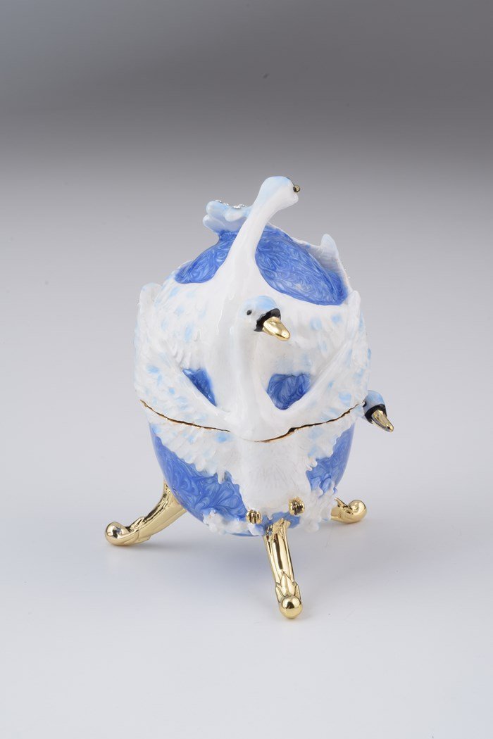Keren Kopal Swans Faberge Egg