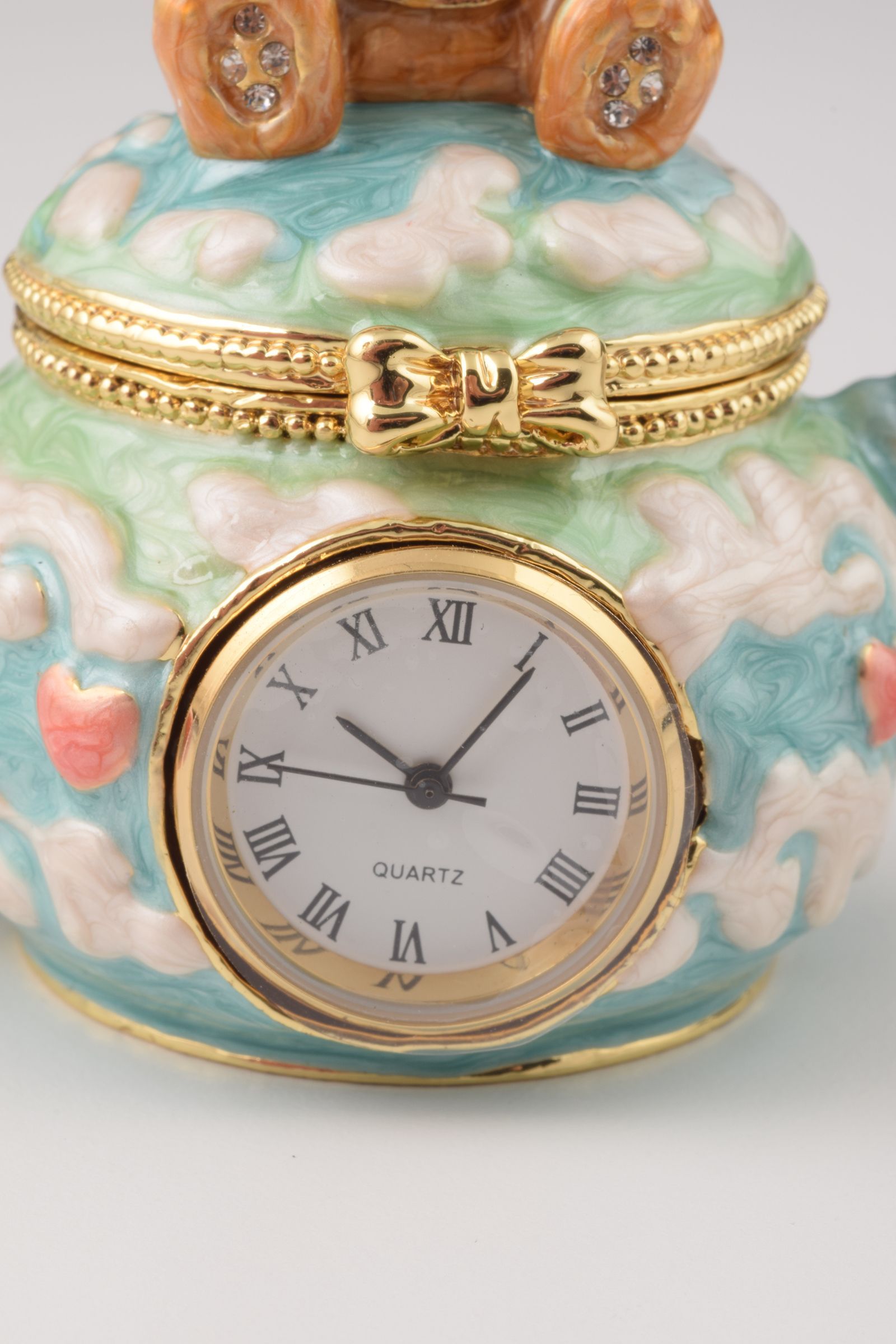 Keren Kopal Teddy Bear Sitting on a Teapot