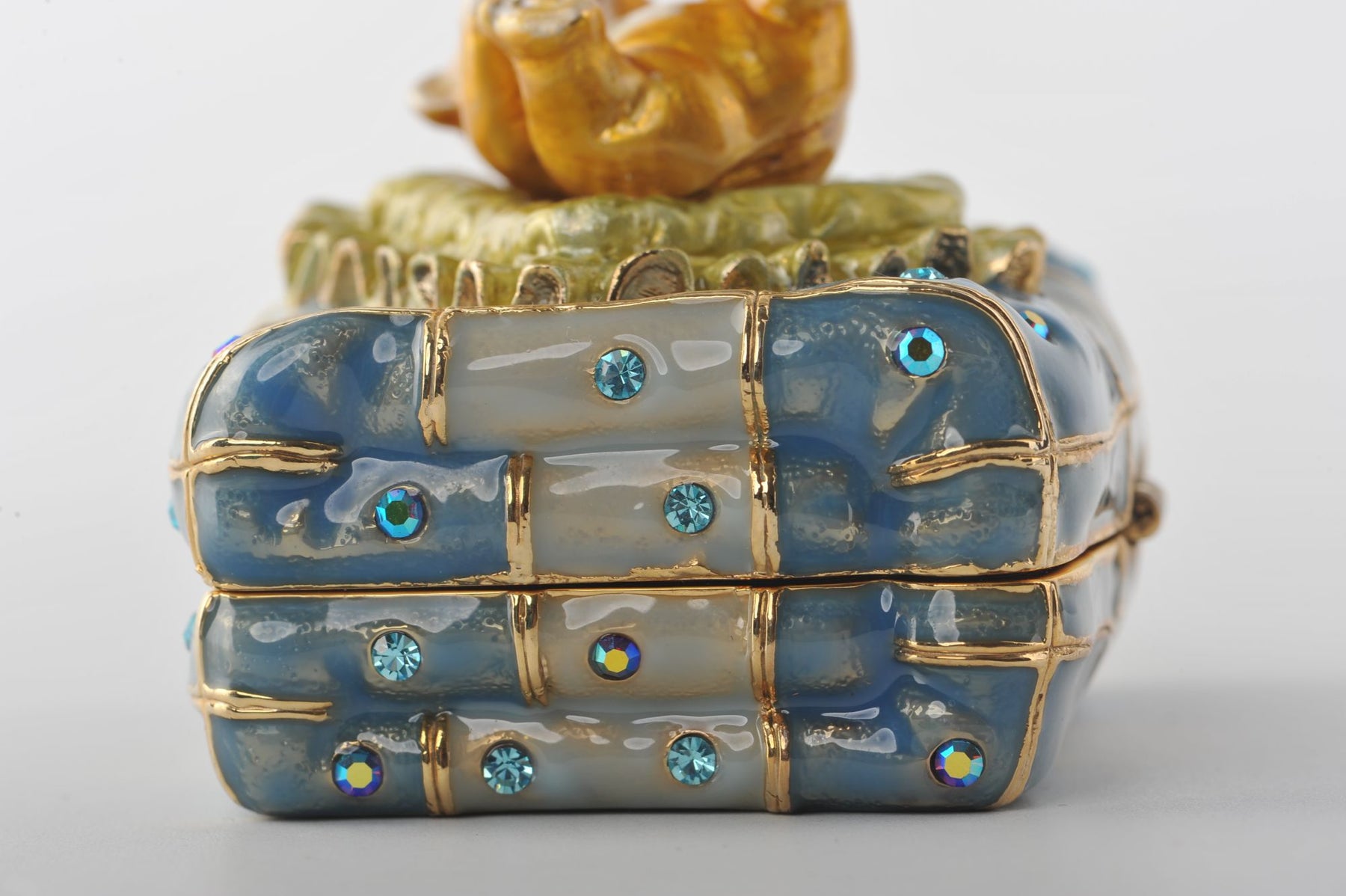 Keren Kopal Teddy Bear on Suitcase