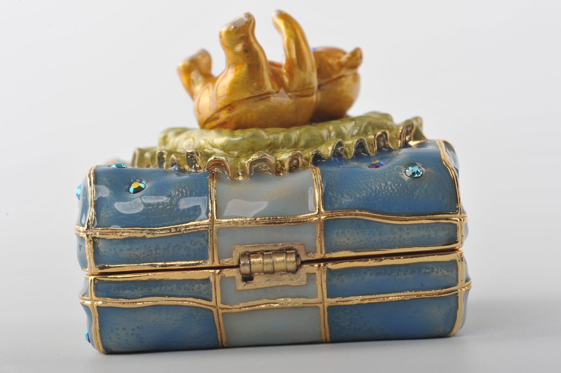 Keren Kopal Teddy Bear on Suitcase