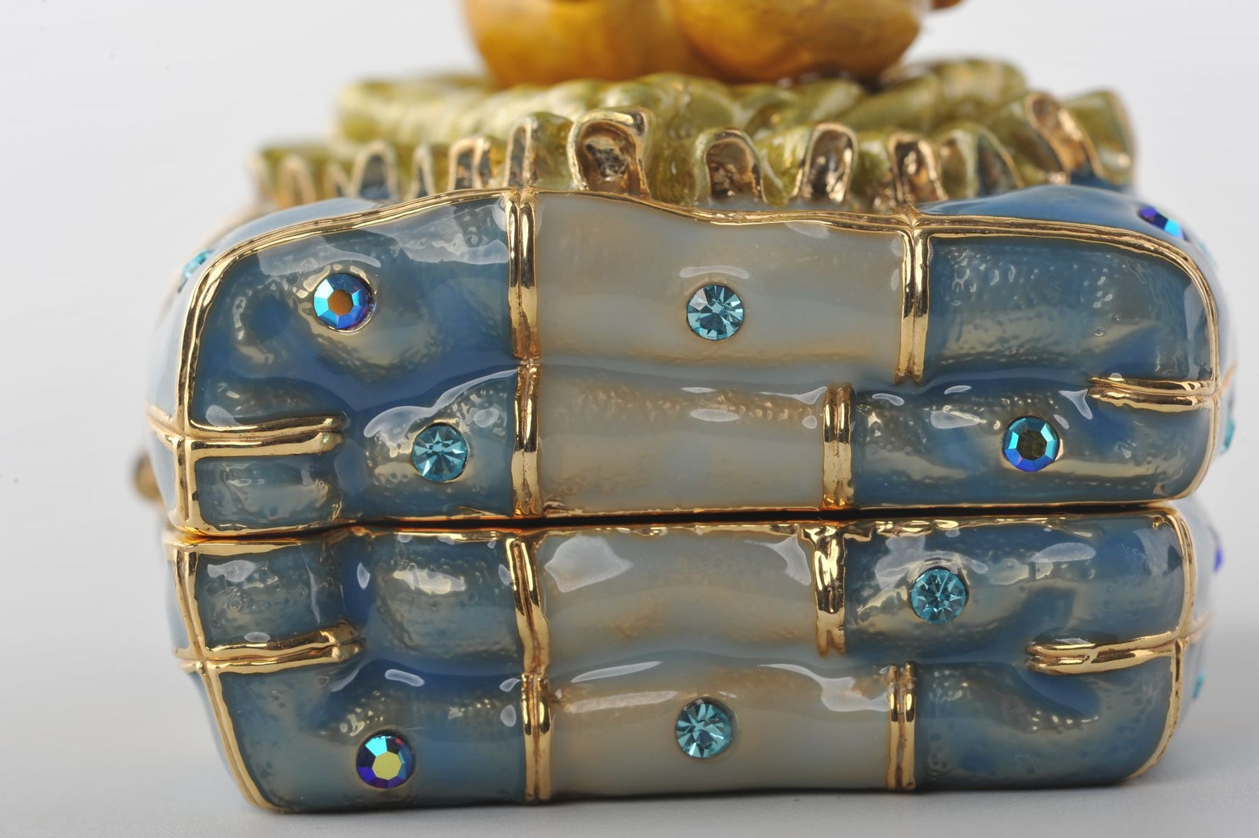 Keren Kopal Teddy Bear on Suitcase