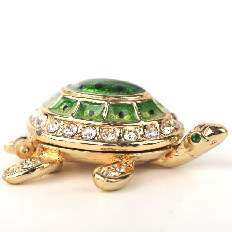 Keren Kopal Tiny Green & Gold Sea Turtle