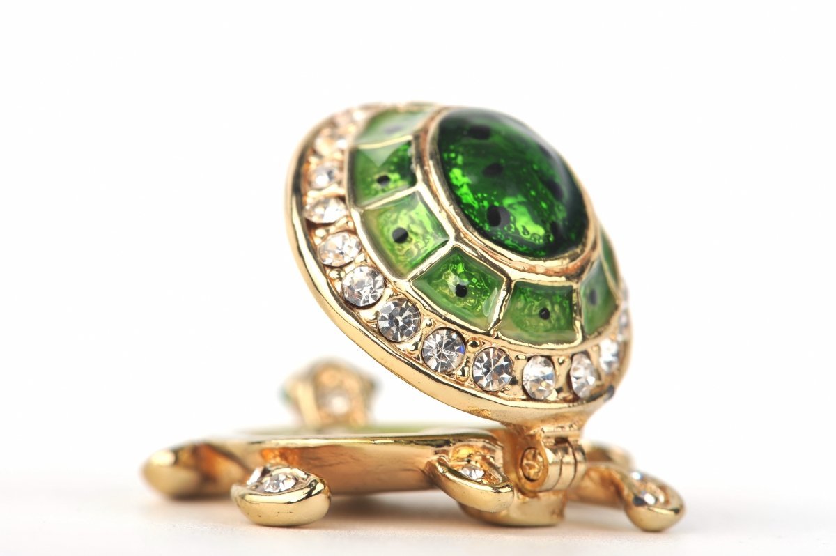 Keren Kopal Tiny Green & Gold Sea Turtle