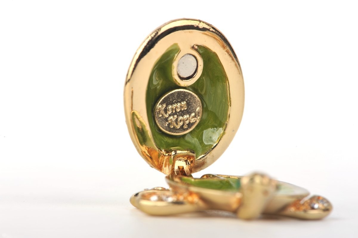 Keren Kopal Tiny Green & Gold Sea Turtle