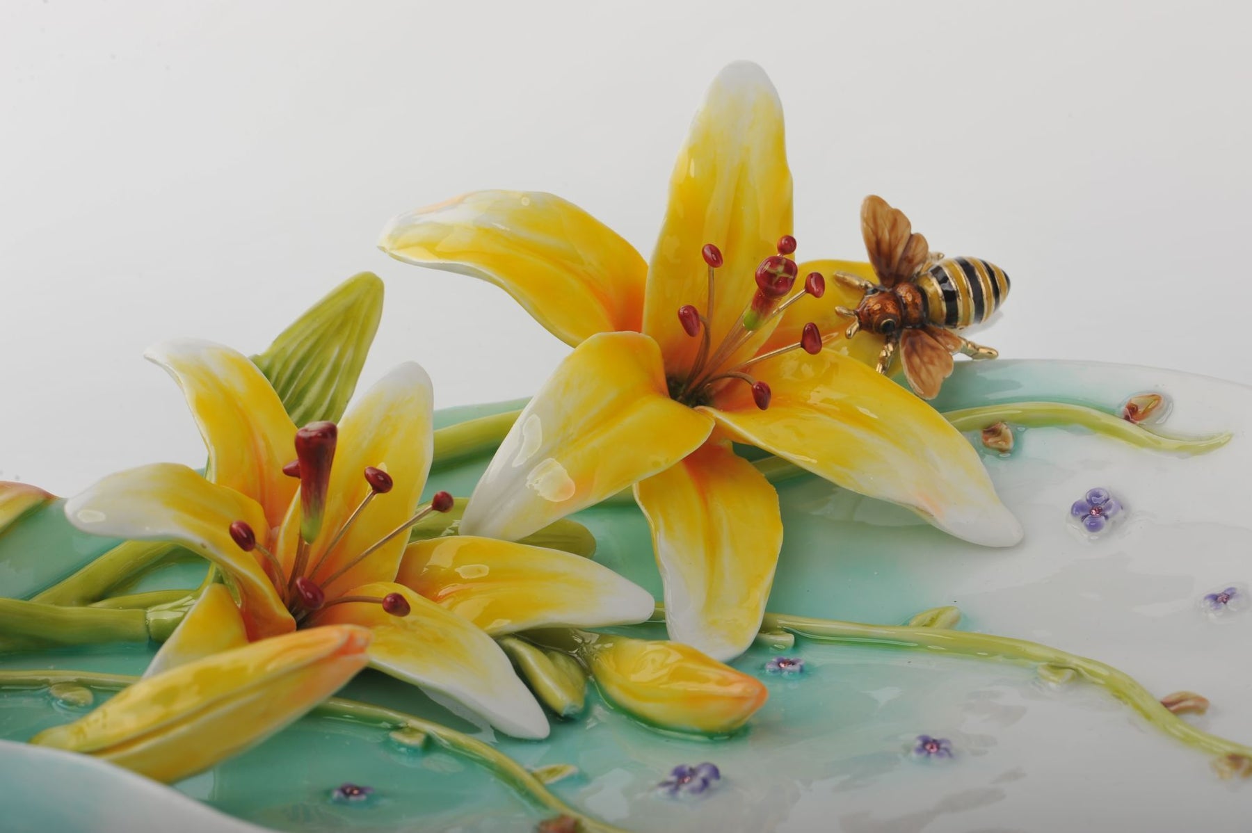 Keren Kopal Trinket Plate with Ladybug