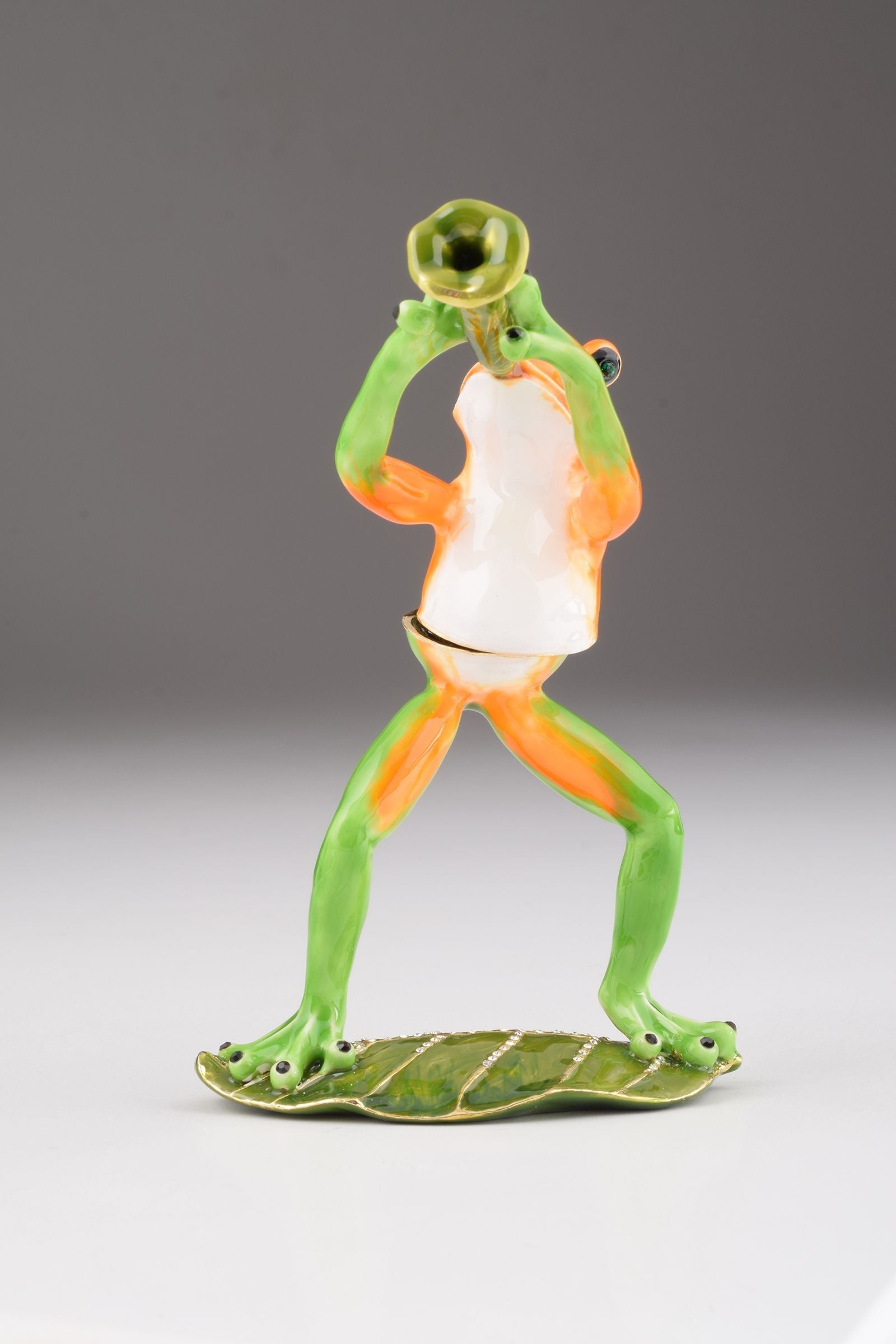 Keren Kopal Trumpet Playing Frog