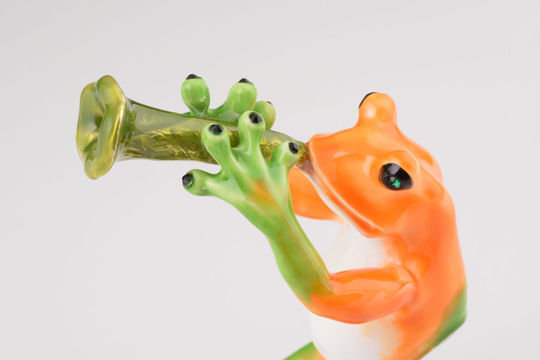 Keren Kopal Trumpet Playing Frog