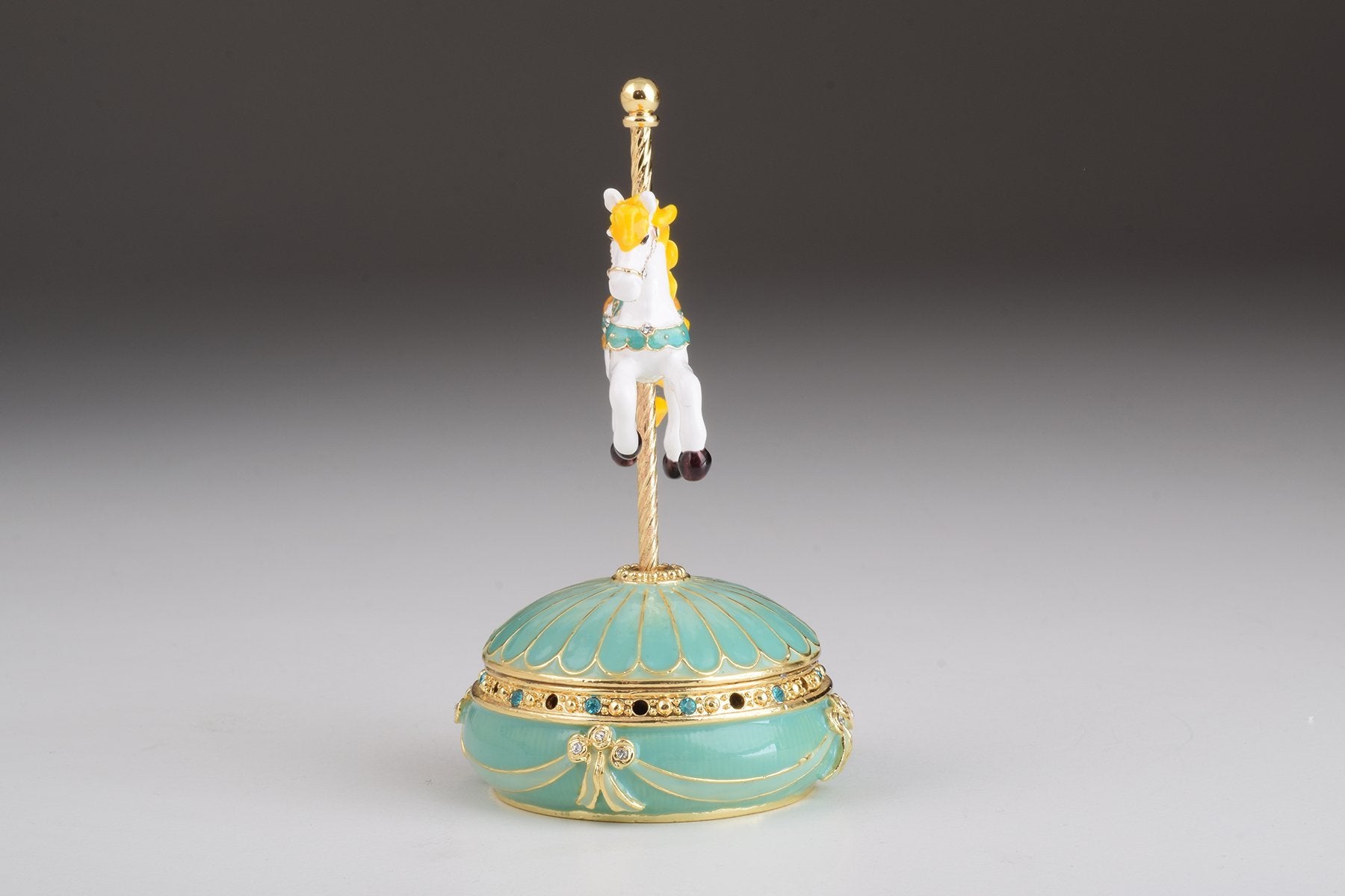 Keren Kopal Turquoise Wind up Music Carousel