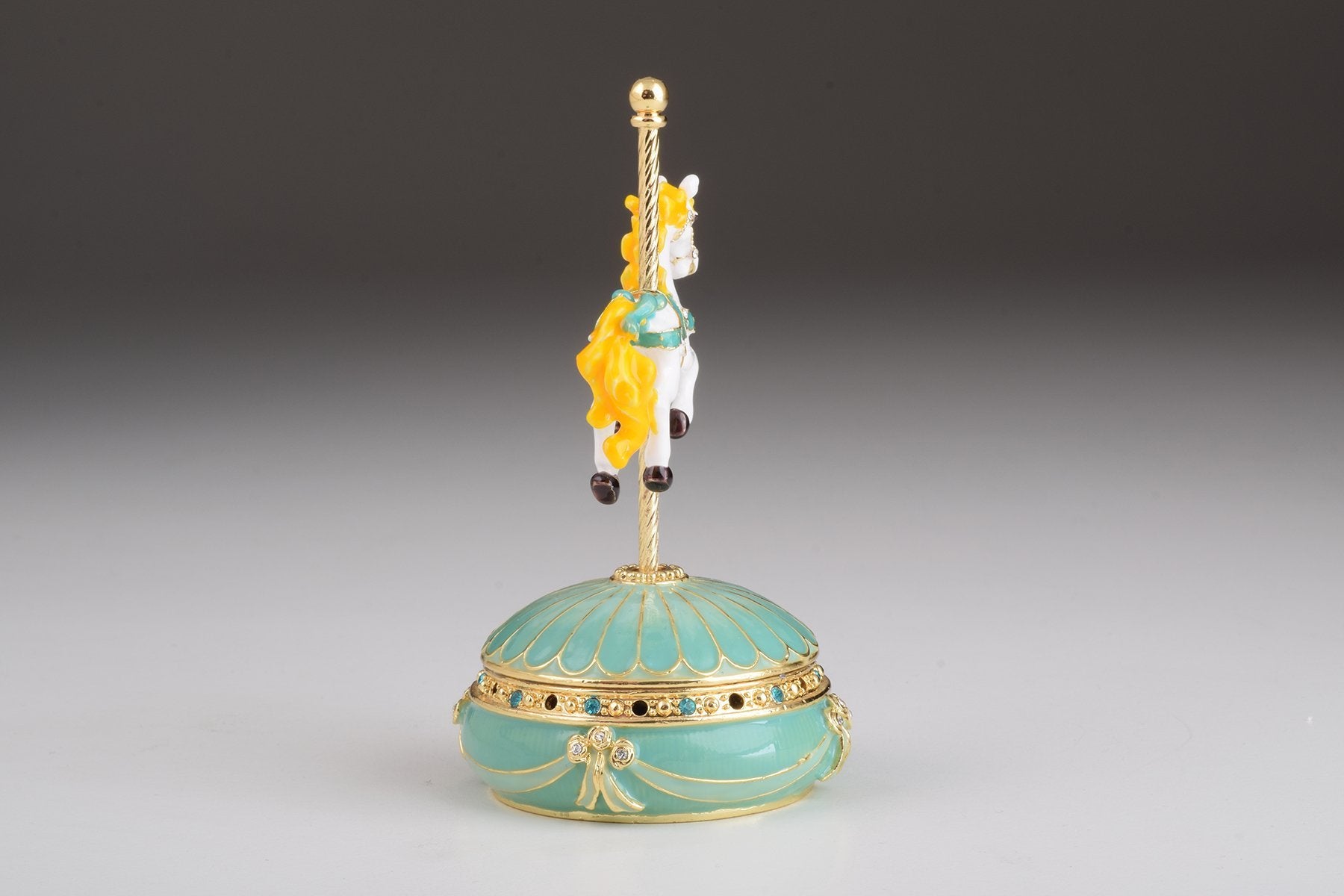 Keren Kopal Turquoise Wind up Music Carousel