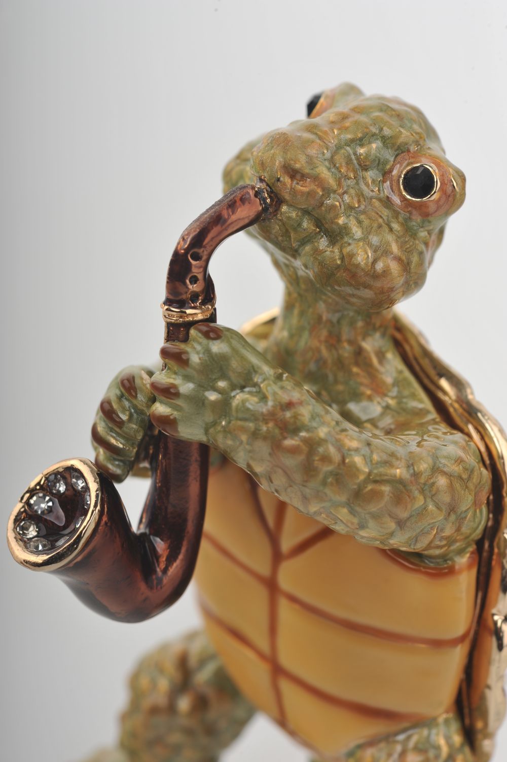 Keren Kopal Turtle Playing the Saxophone