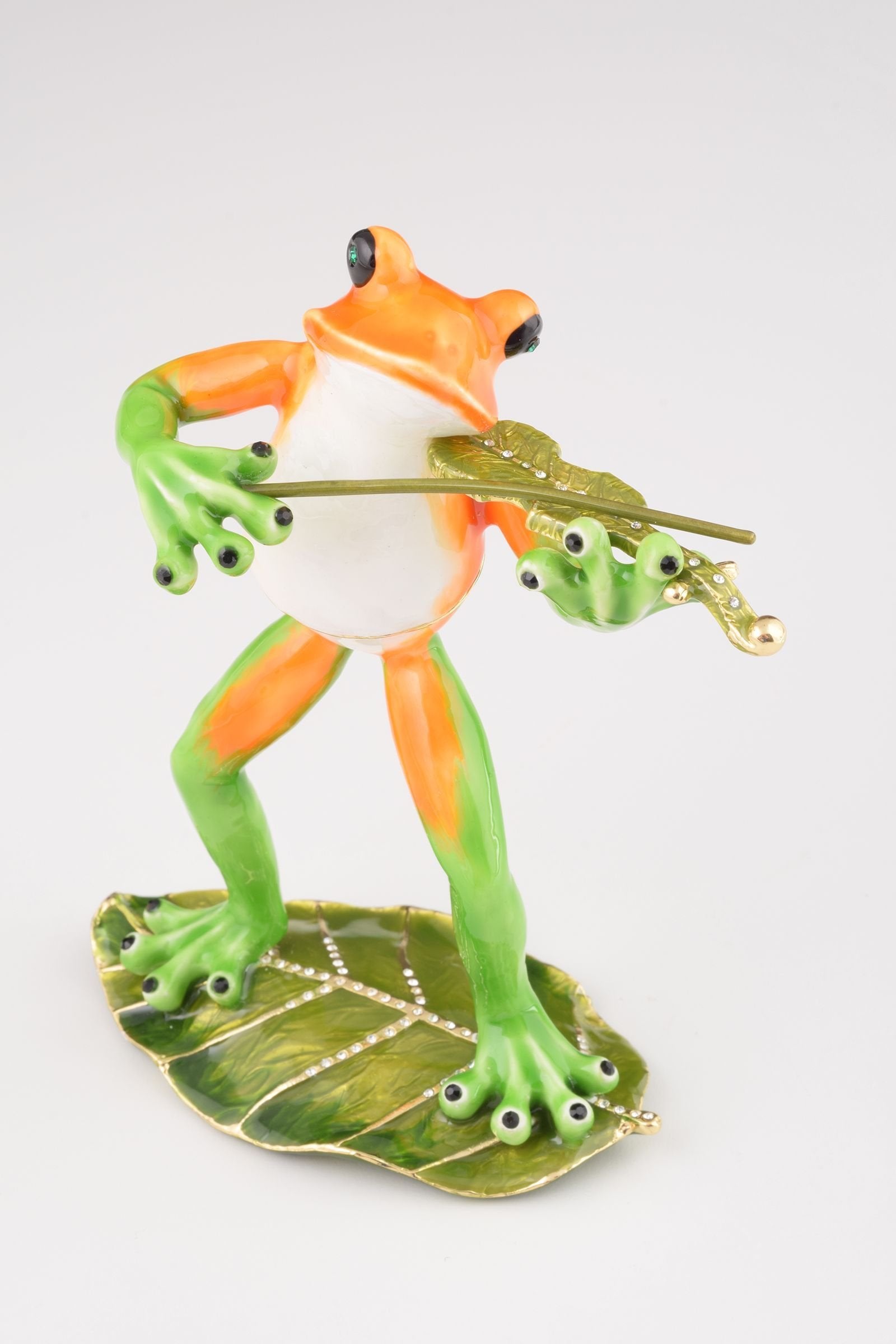 Keren Kopal Violin Playing Frog