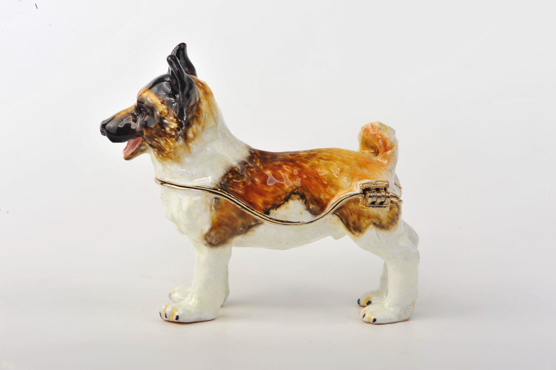 Keren Kopal White Dog with Brown Spots