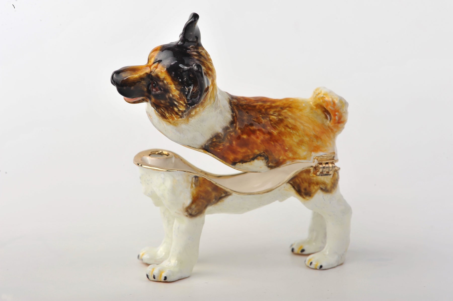 Keren Kopal White Dog with Brown Spots