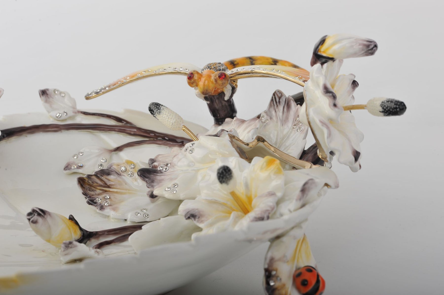 Keren Kopal White Trinket Plate