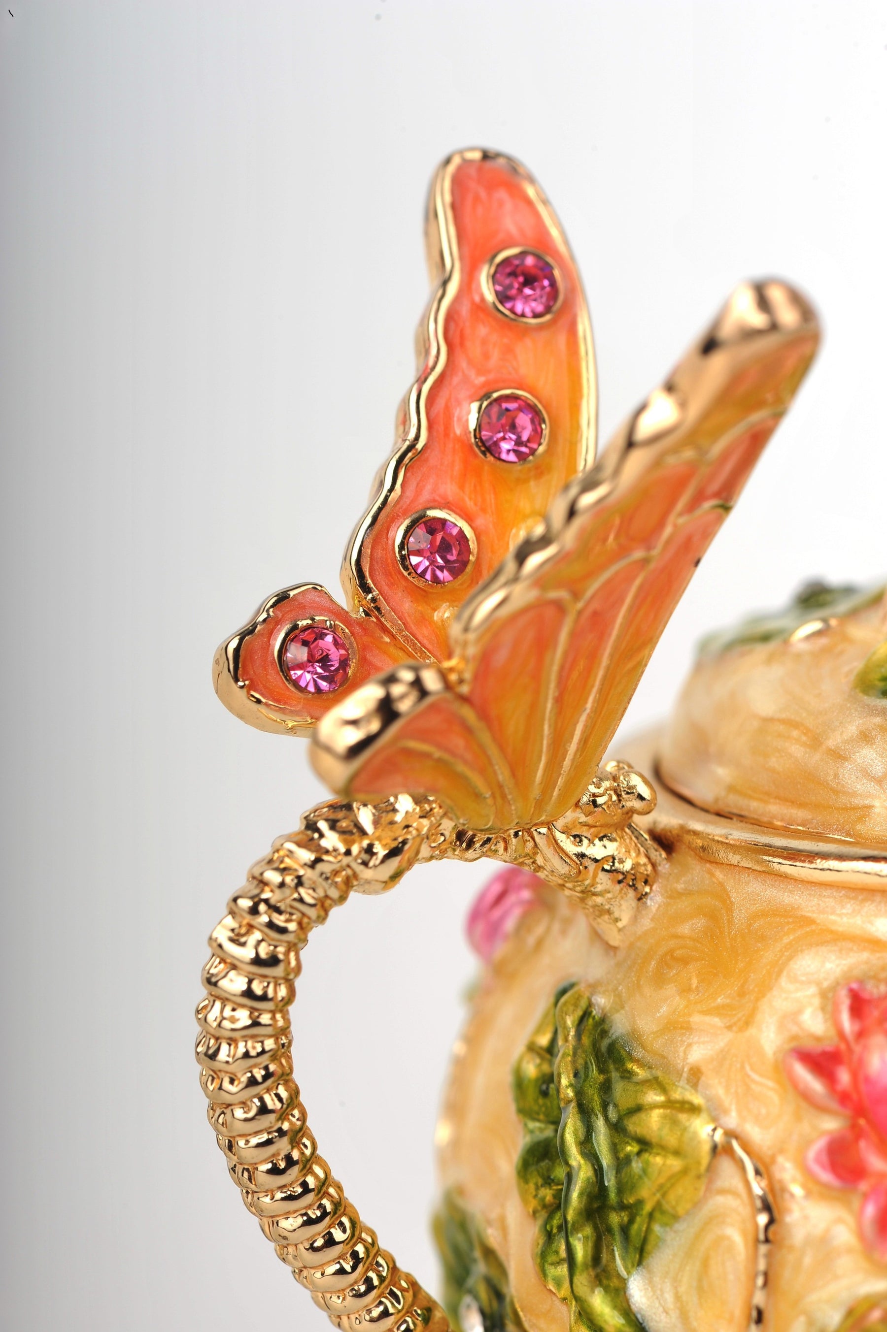 Keren Kopal Yellow Kettle With Butterfly