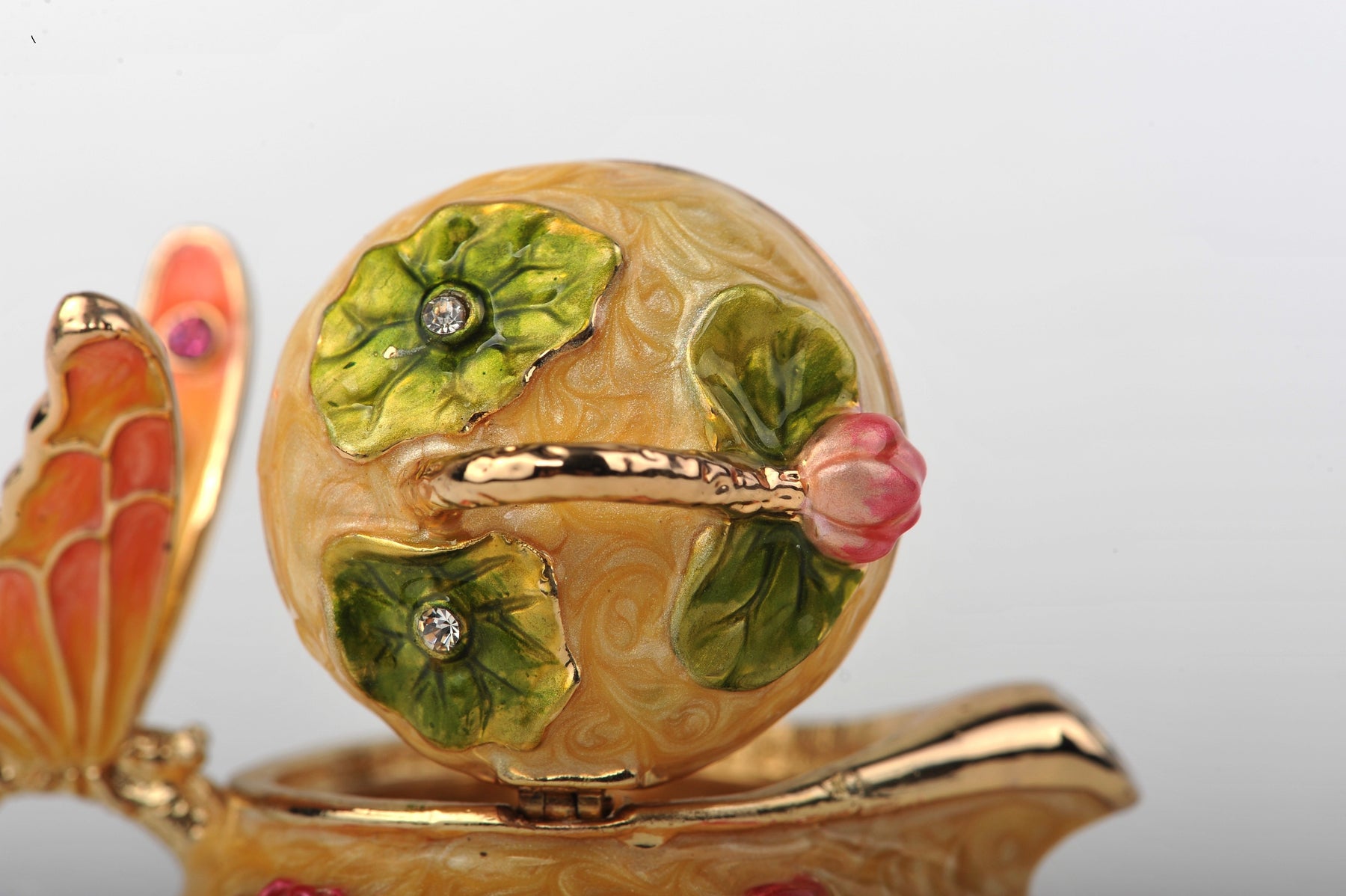 Keren Kopal Yellow Kettle With Butterfly