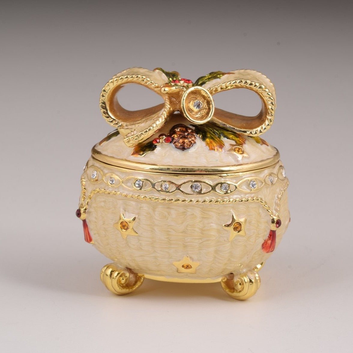 Keren Kopal Yellow Trinket Box