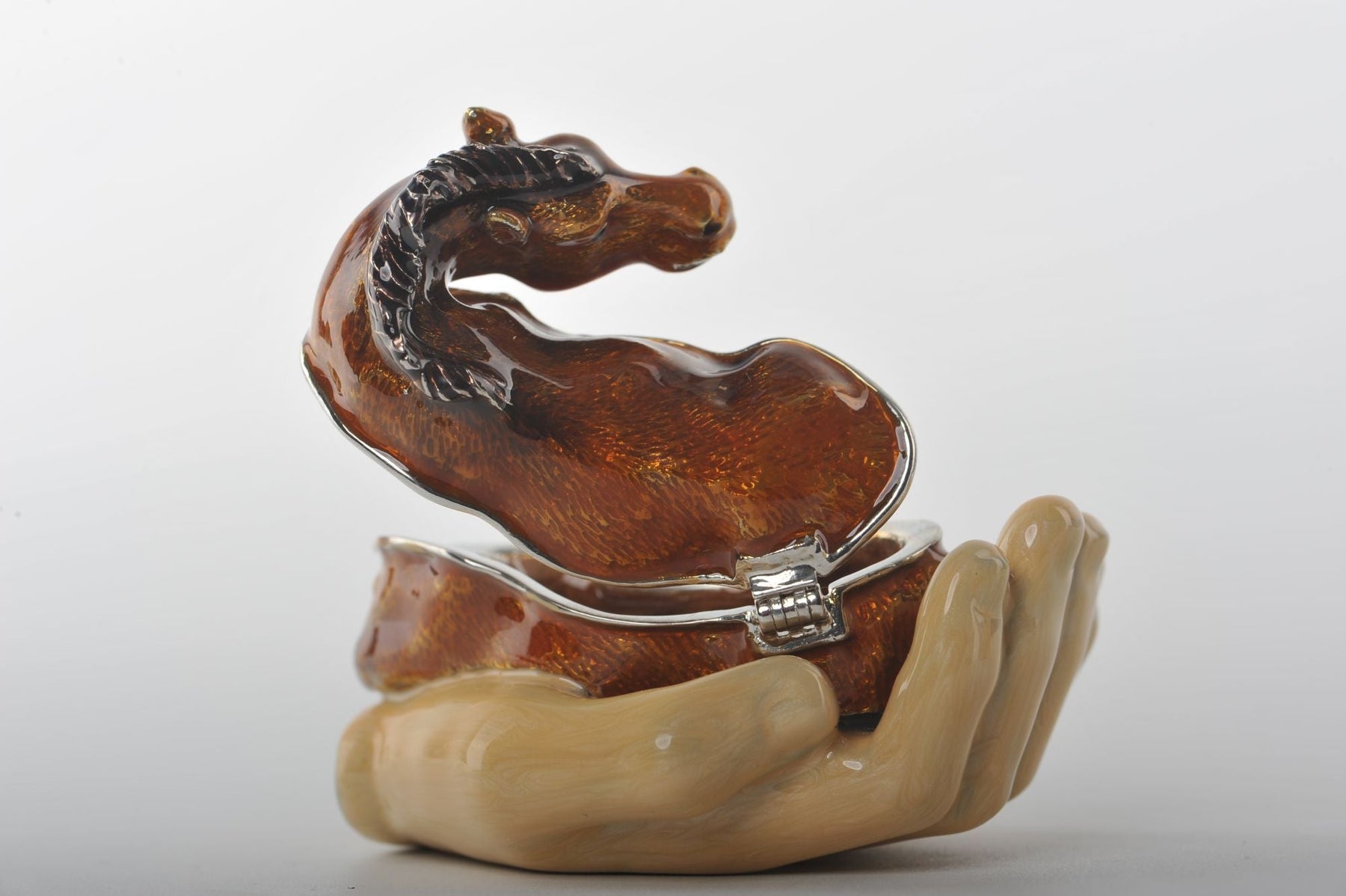 Keren Kopal Zodiac Horse Laying on Hand