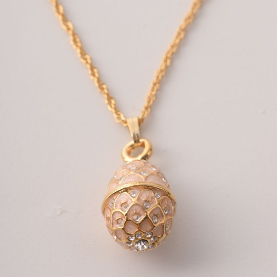 Keren Kopal Light Pink Egg Pendant Necklace