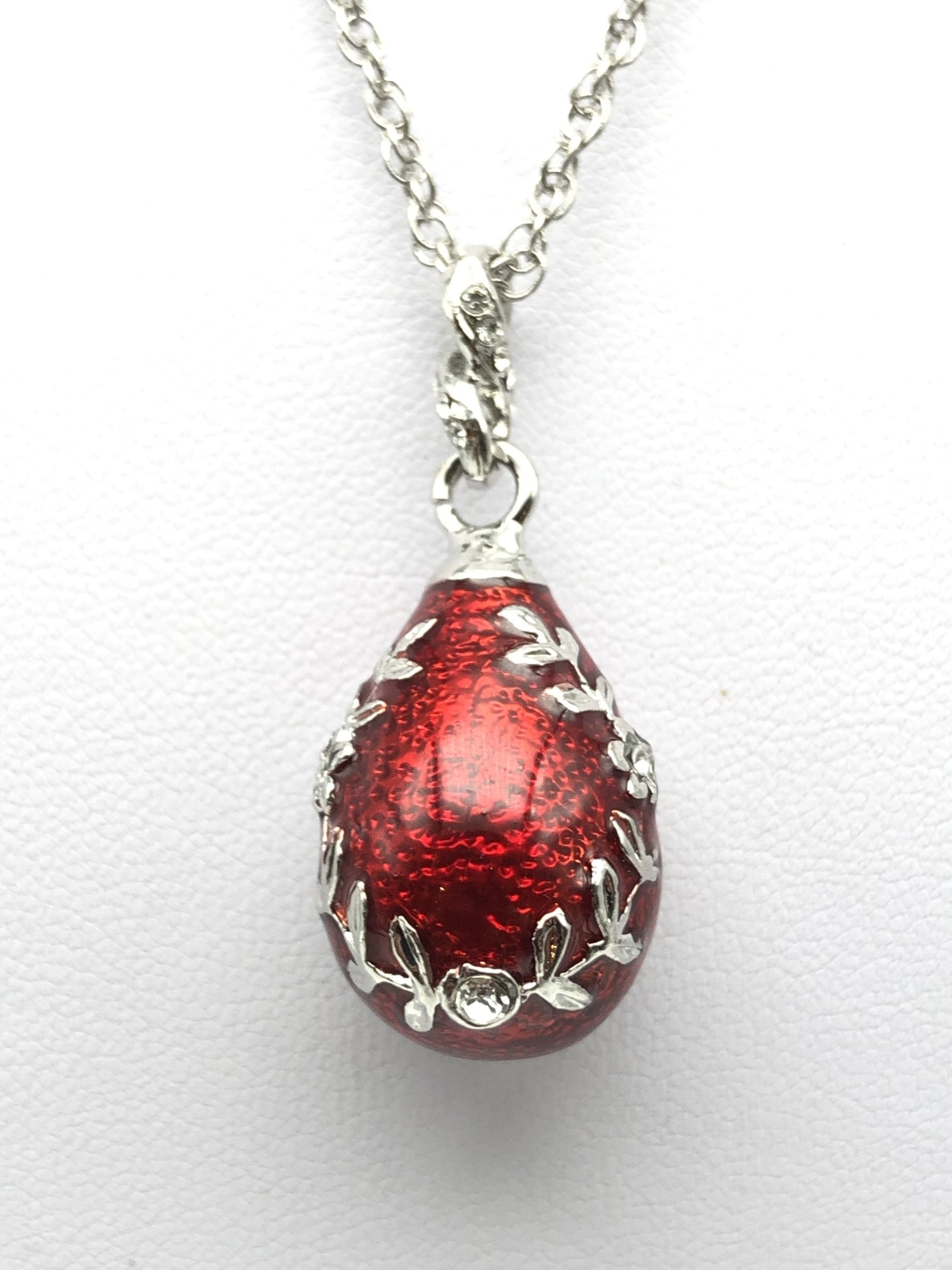 Keren Kopal Red Egg Pendant Necklace