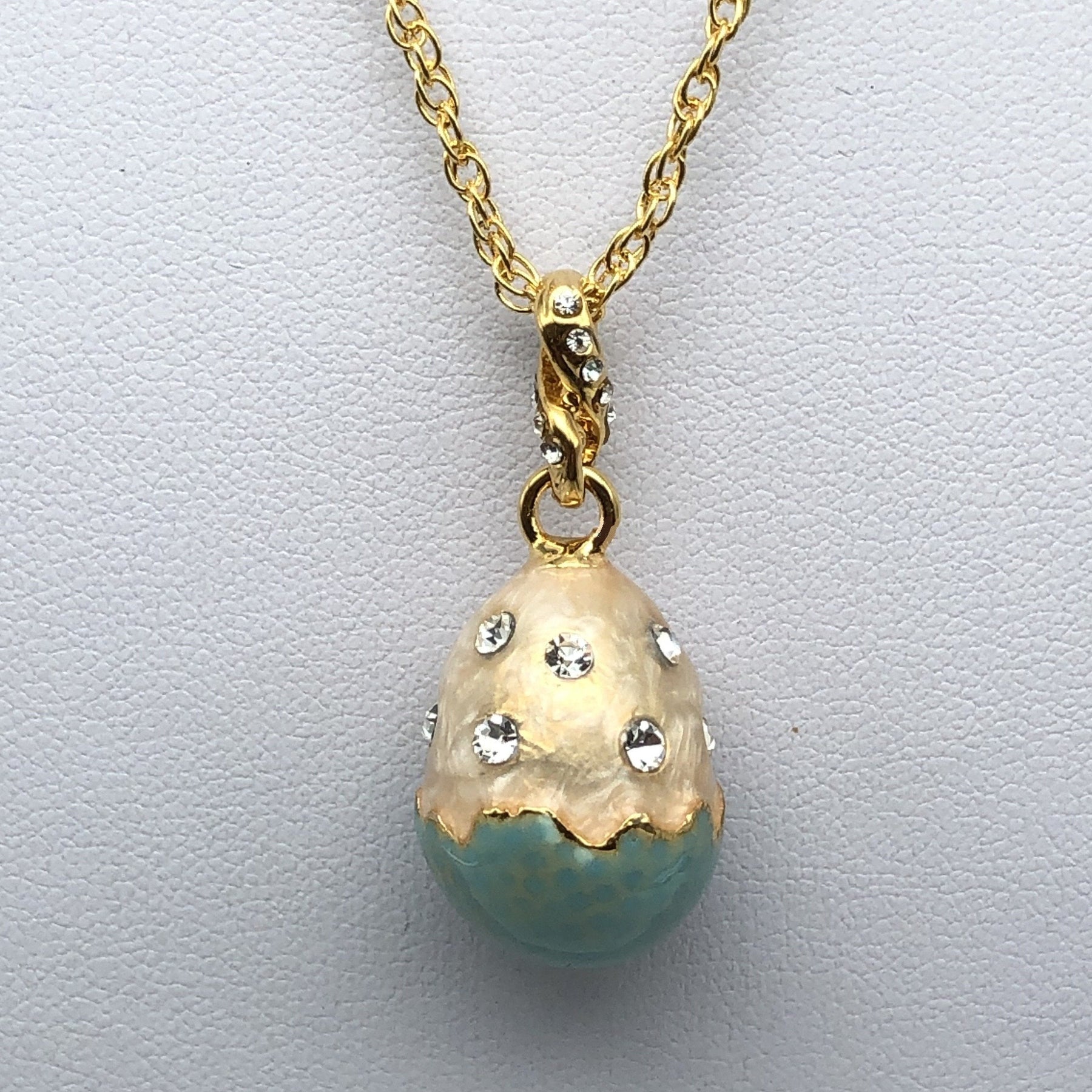 Keren Kopal Turquoise Egg Pendant Necklace