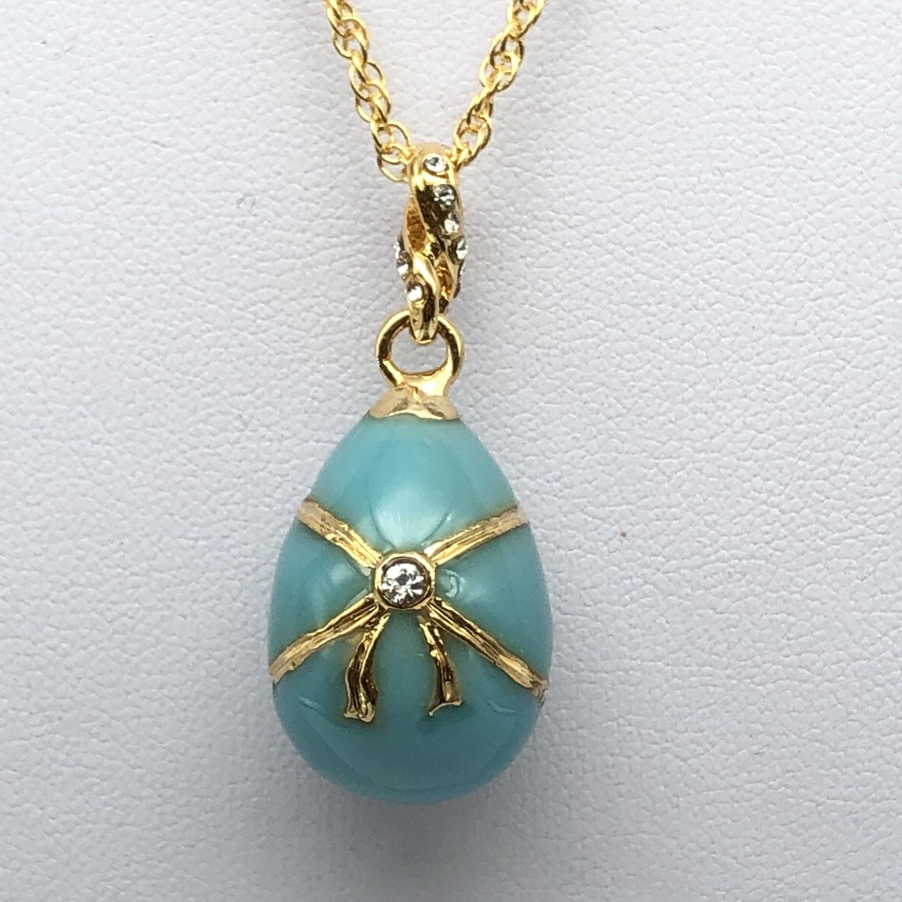 Keren Kopal Turquoise Egg Pendant Necklace