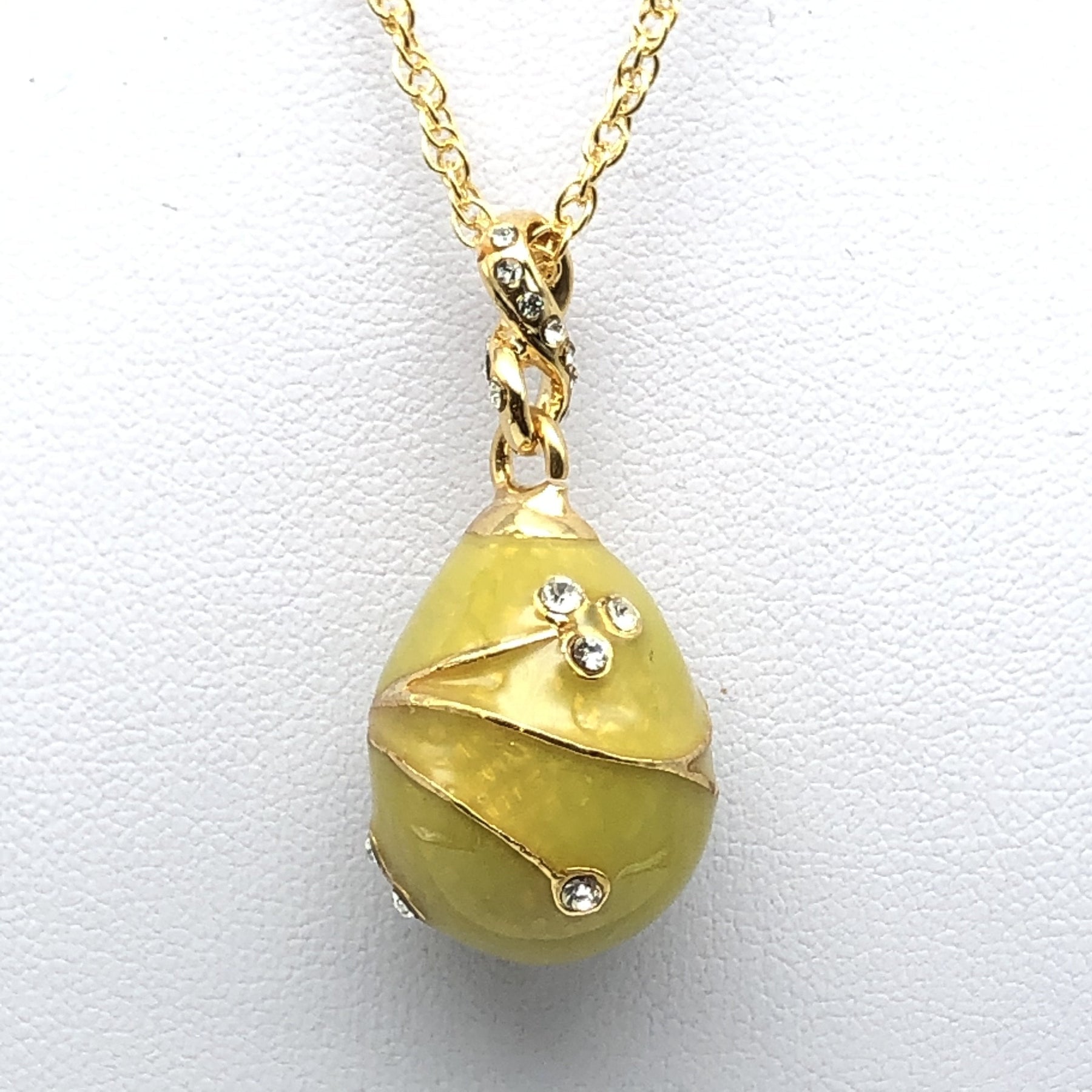 Keren Kopal Yellow Egg Pendant Gold Necklace