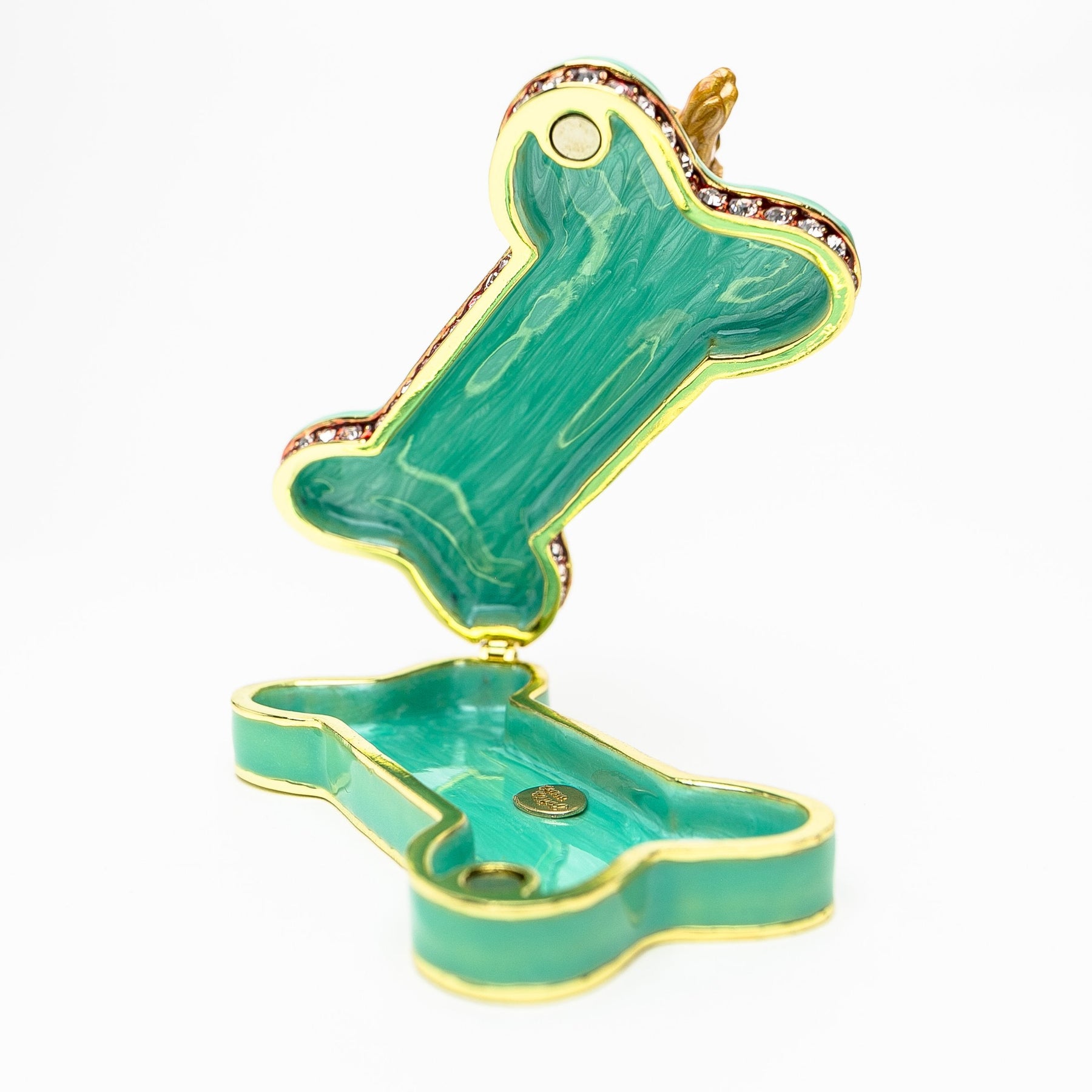 Keren Kopal Dachshund Dog Sitting on Bone